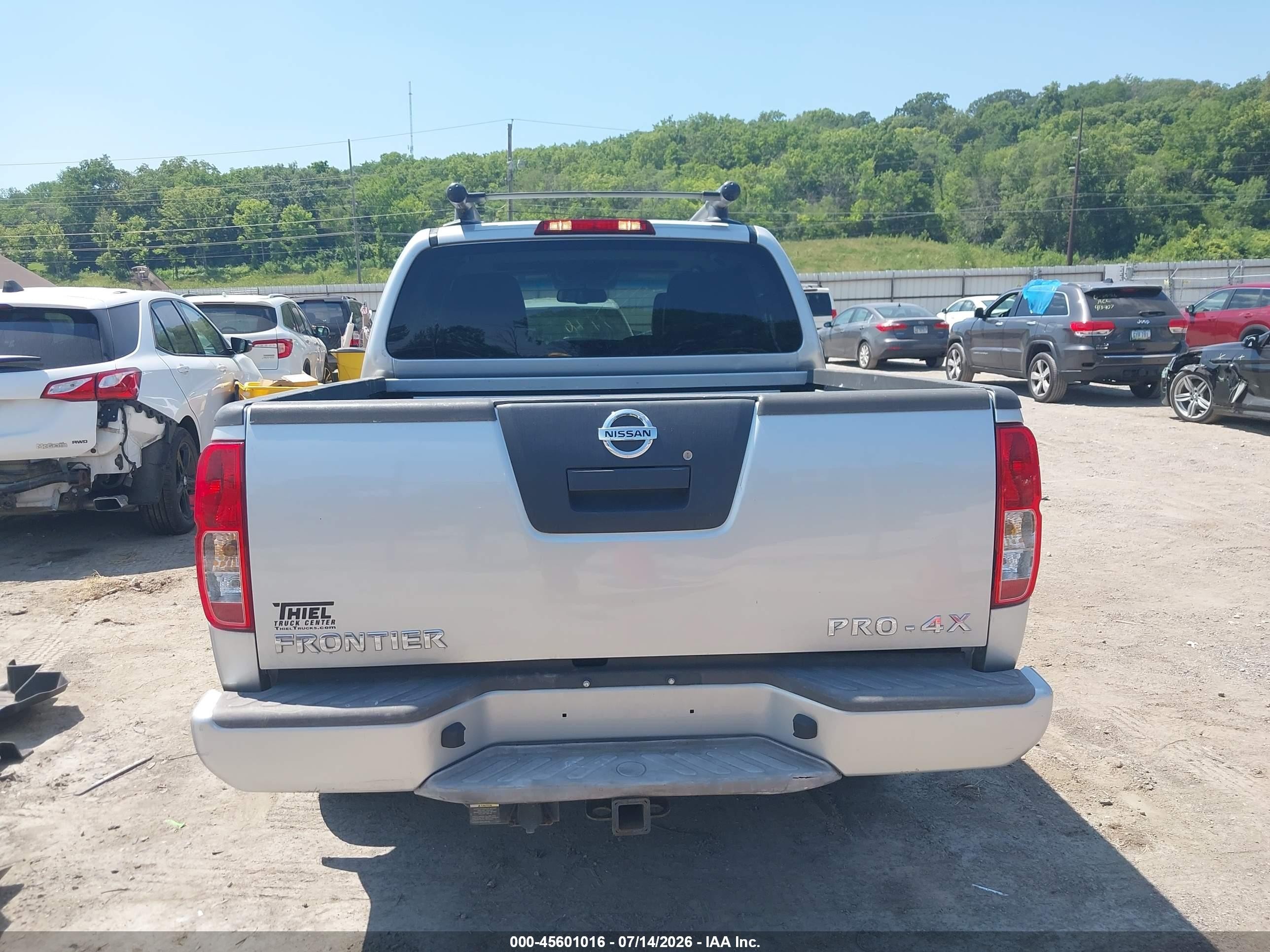 2012 Nissan Frontier Pro-4x Silver vin: 1N6AD0EV4CC469315