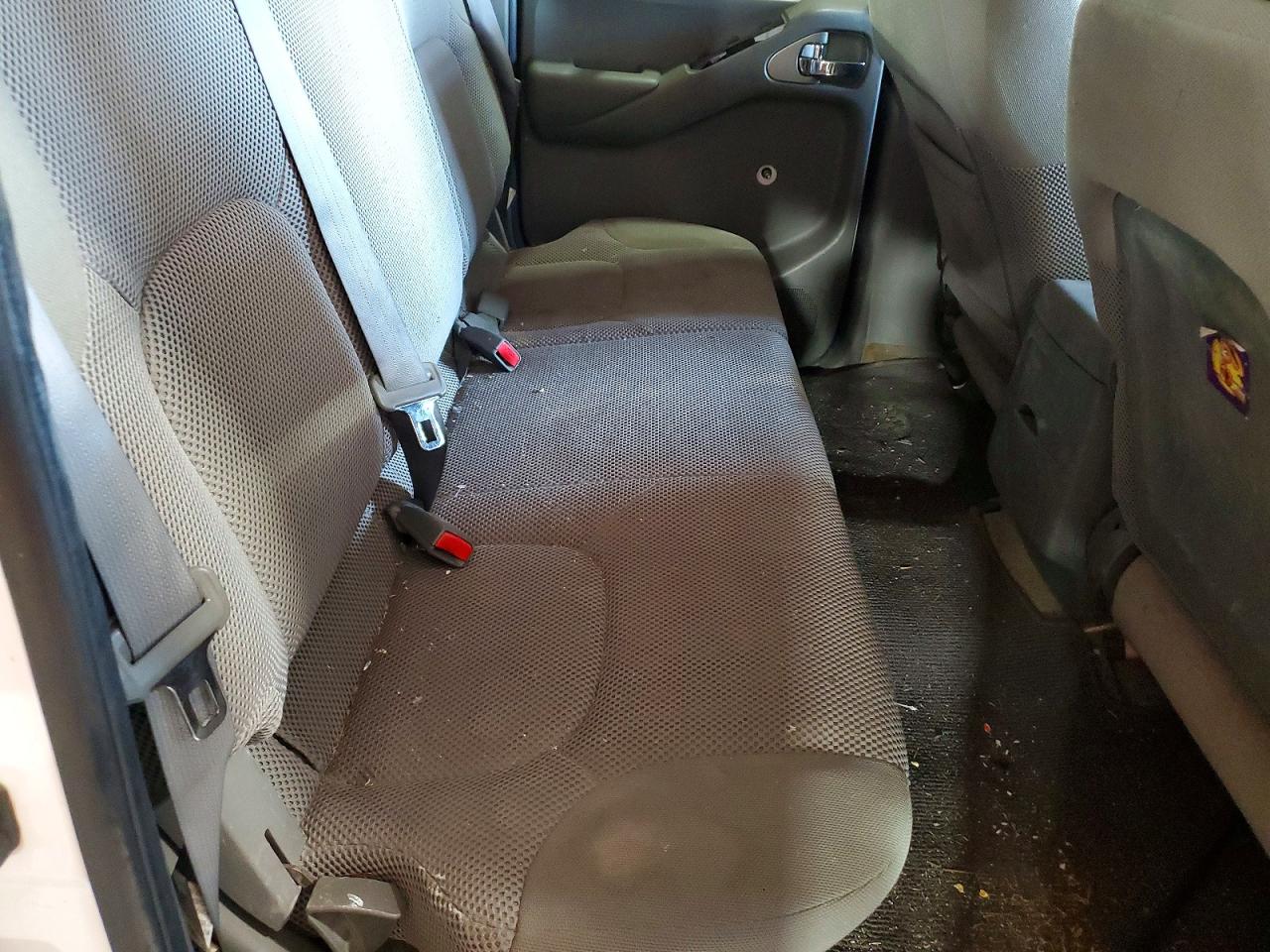2012 Nissan Frontier S Белый vin: 1N6AD0EV4CC471937