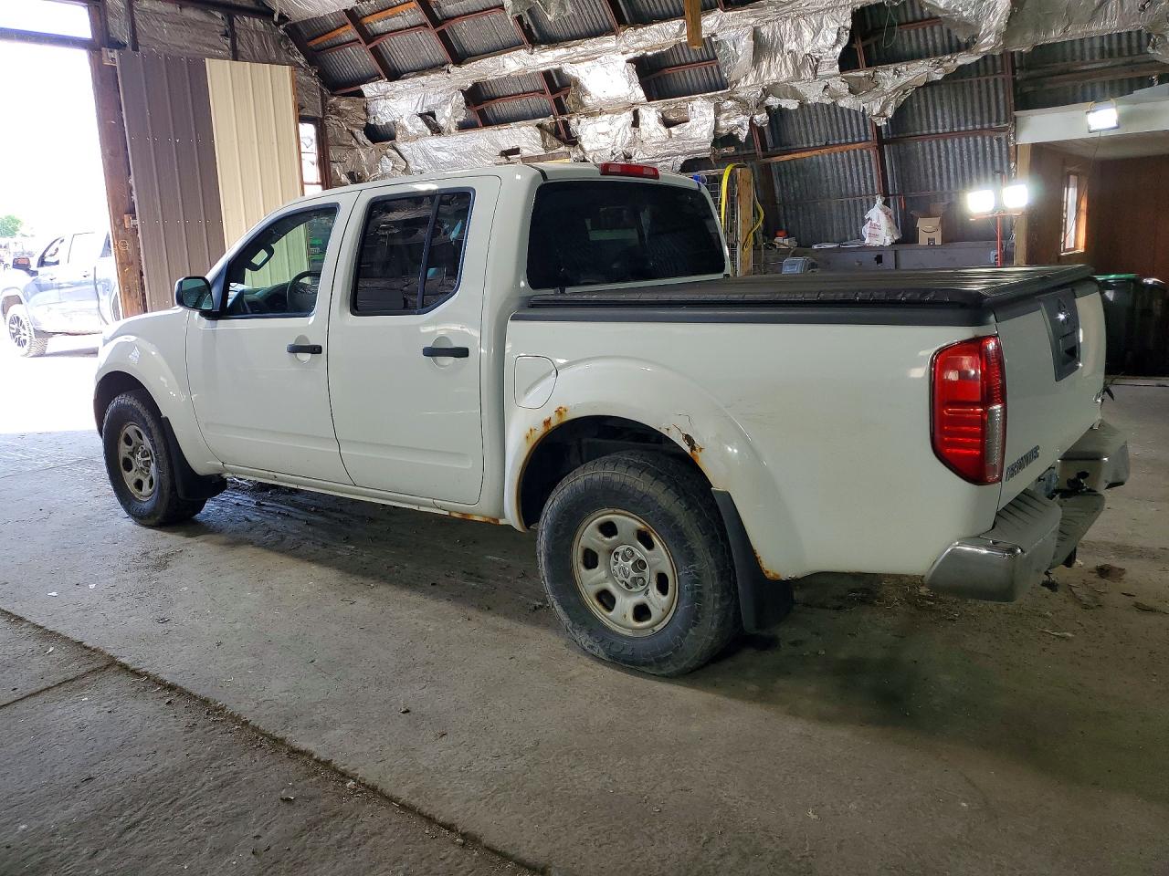 2012 Nissan Frontier S Белый vin: 1N6AD0EV4CC471937