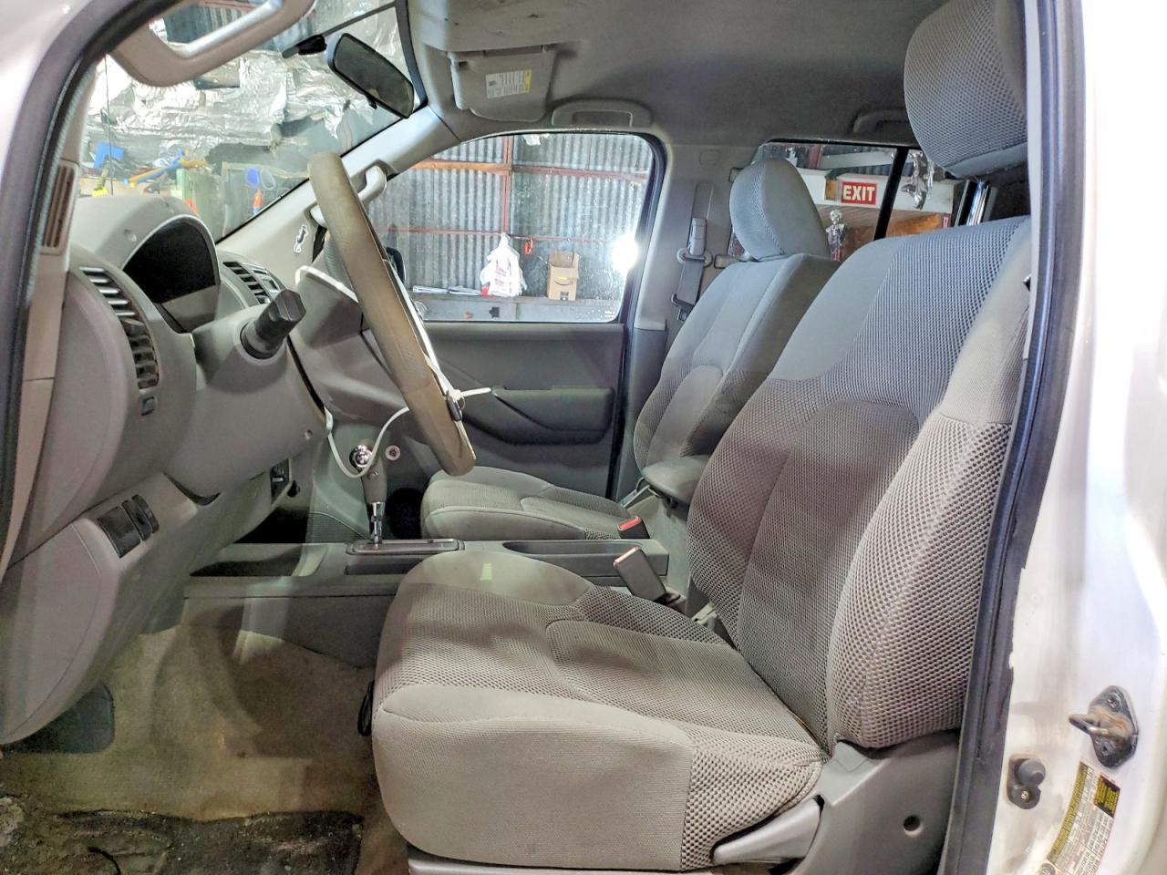 2012 Nissan Frontier S Белый vin: 1N6AD0EV4CC471937
