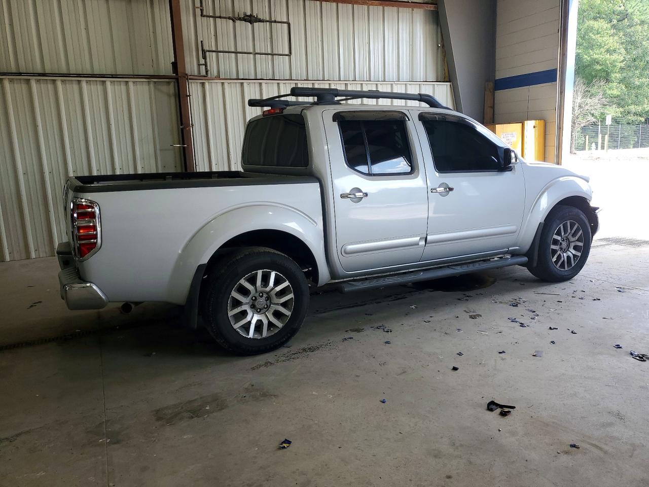 2012 Nissan Frontier S Silver vin: 1N6AD0EV4CC477026