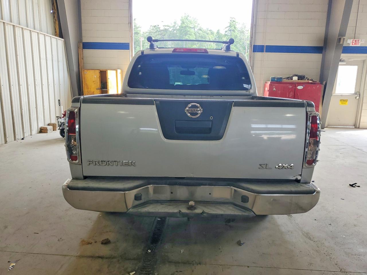 2012 Nissan Frontier S Silver vin: 1N6AD0EV4CC477026