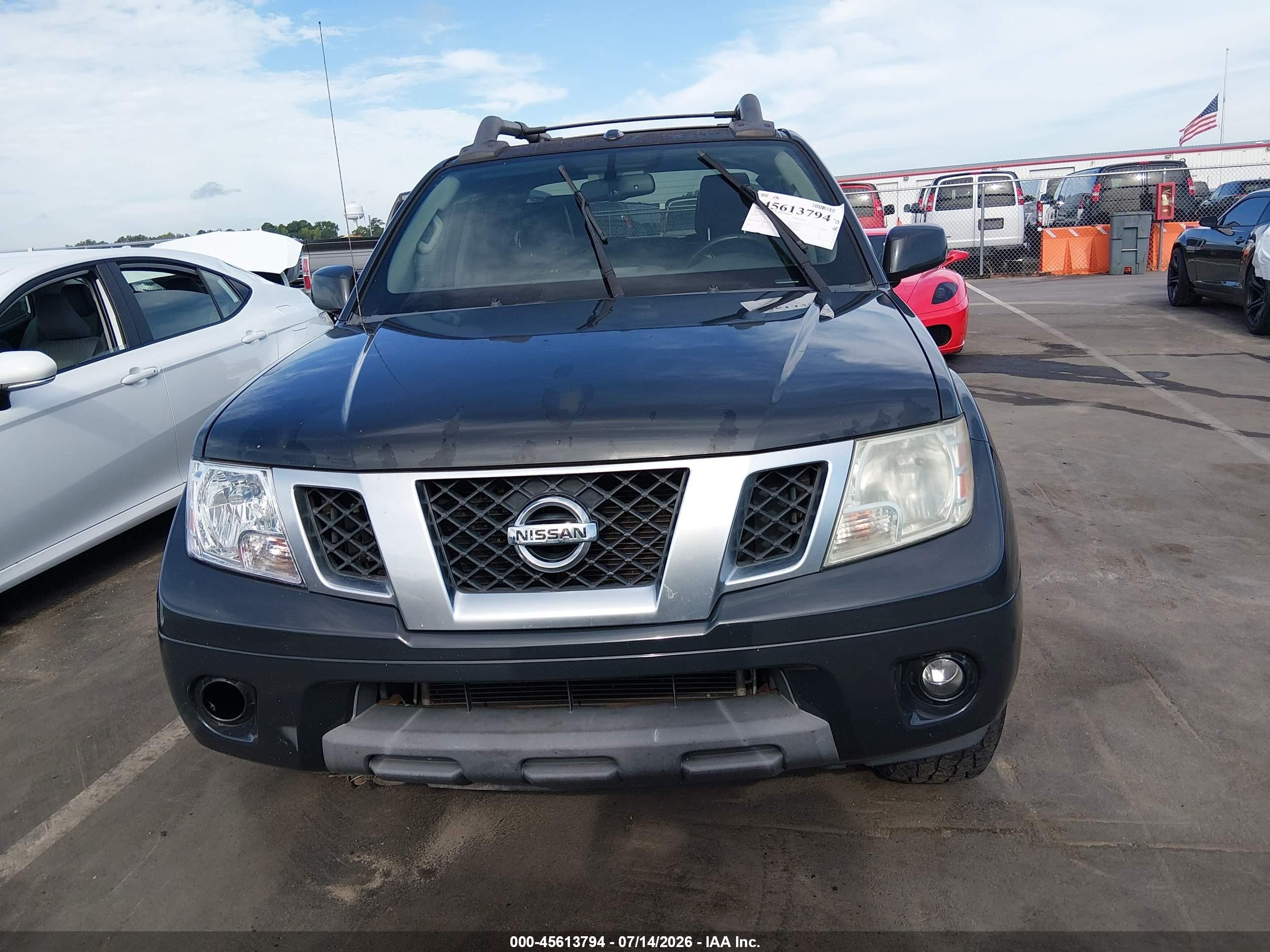 2013 Nissan Frontier Pro-4x Gray vin: 1N6AD0EV4DN714619