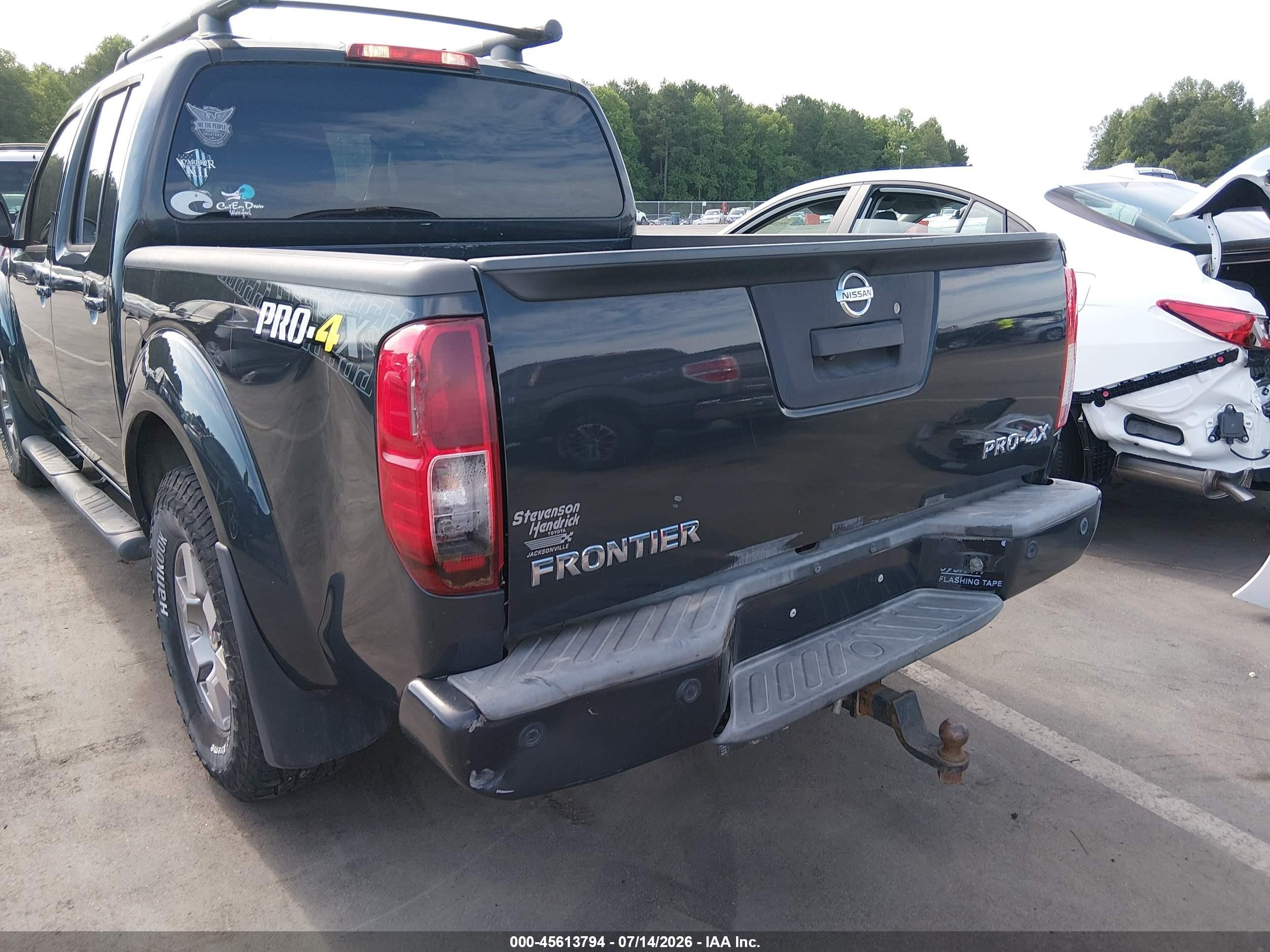 2013 Nissan Frontier Pro-4x Gray vin: 1N6AD0EV4DN714619
