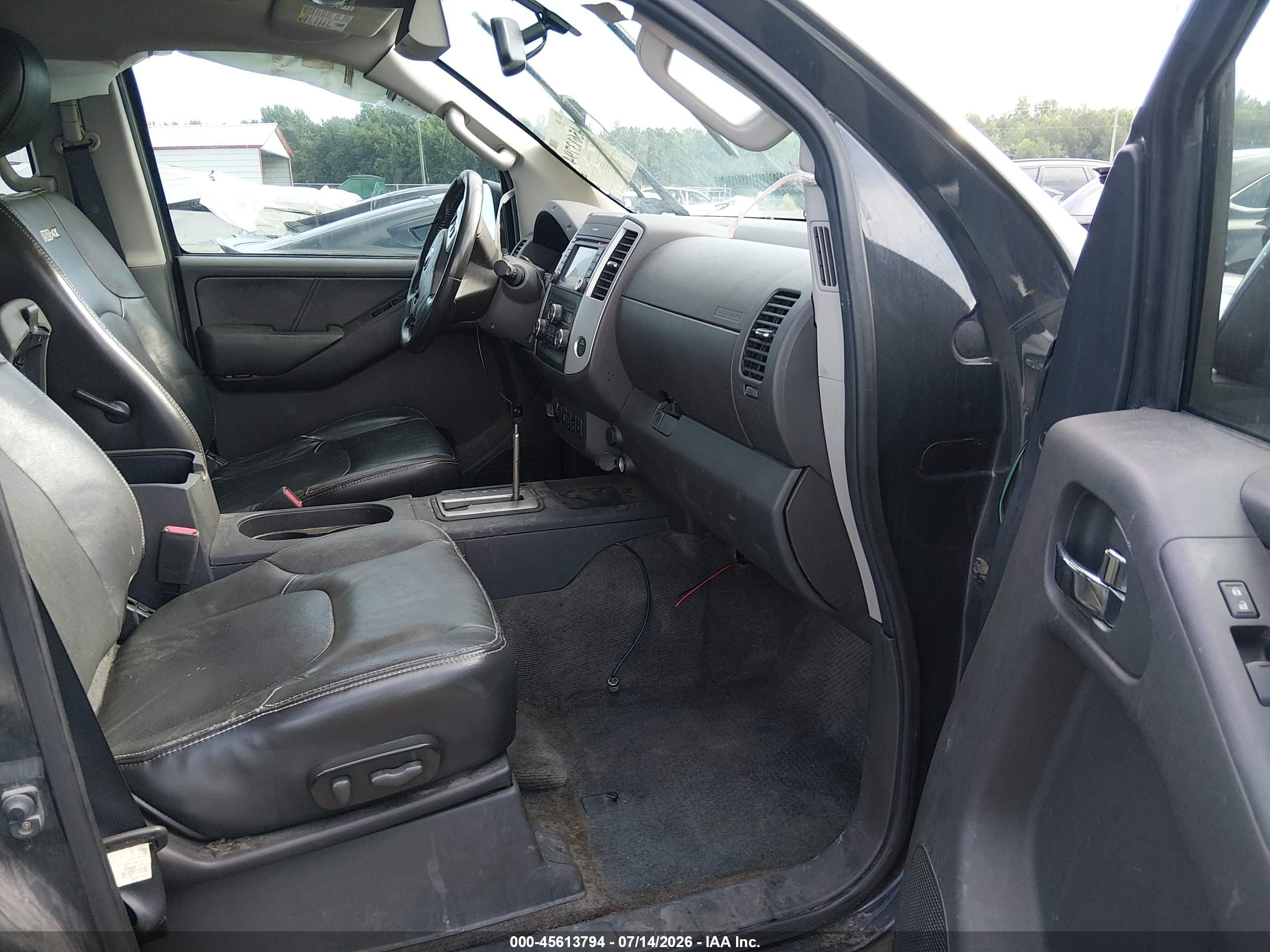 2013 Nissan Frontier Pro-4x Gray vin: 1N6AD0EV4DN714619