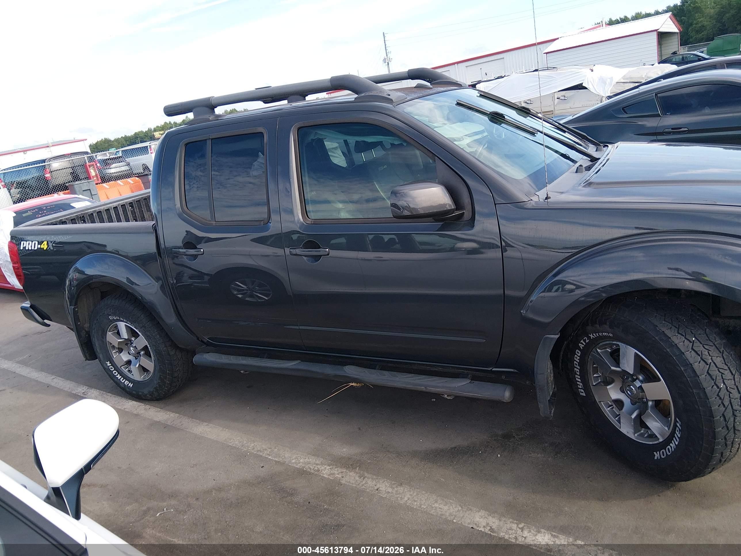 2013 Nissan Frontier Pro-4x Gray vin: 1N6AD0EV4DN714619