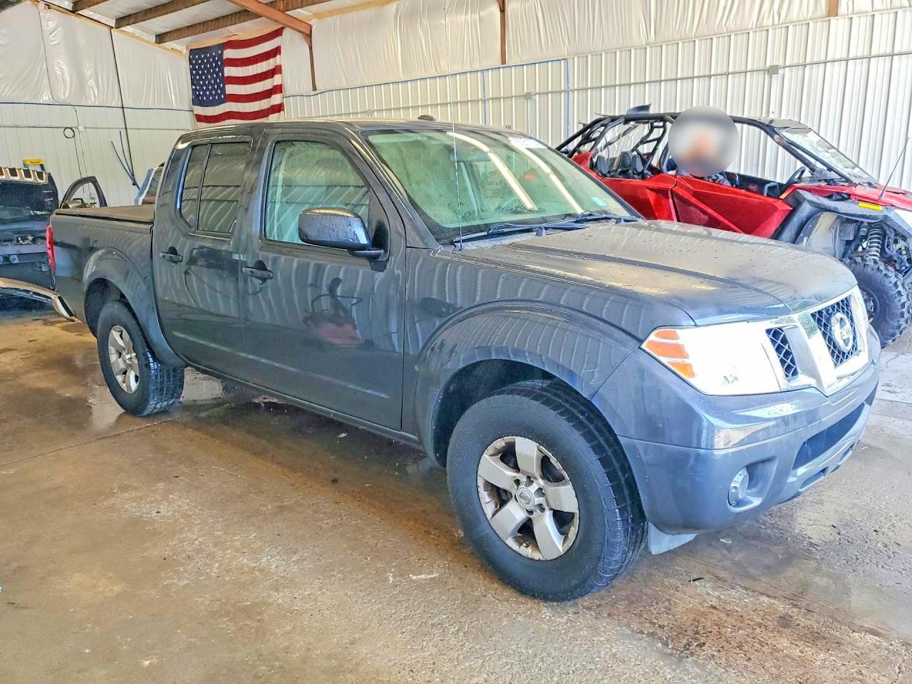 2013 Nissan Frontier S Gray vin: 1N6AD0EV4DN721344