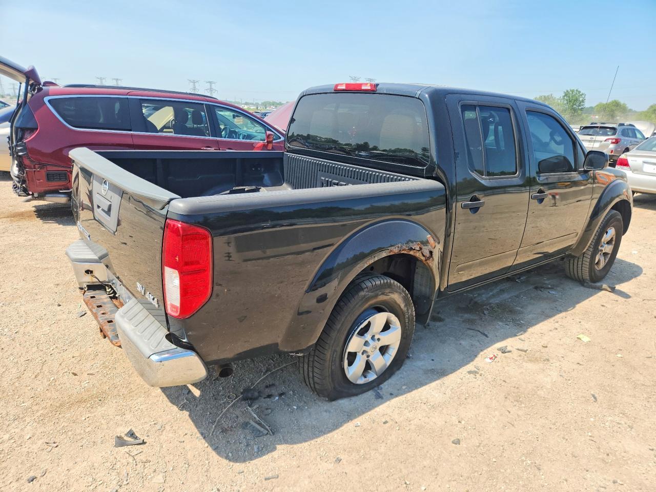 2013 Nissan Frontier S Черный vin: 1N6AD0EV4DN724700