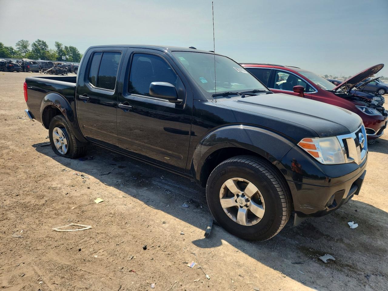 2013 Nissan Frontier S Черный vin: 1N6AD0EV4DN724700