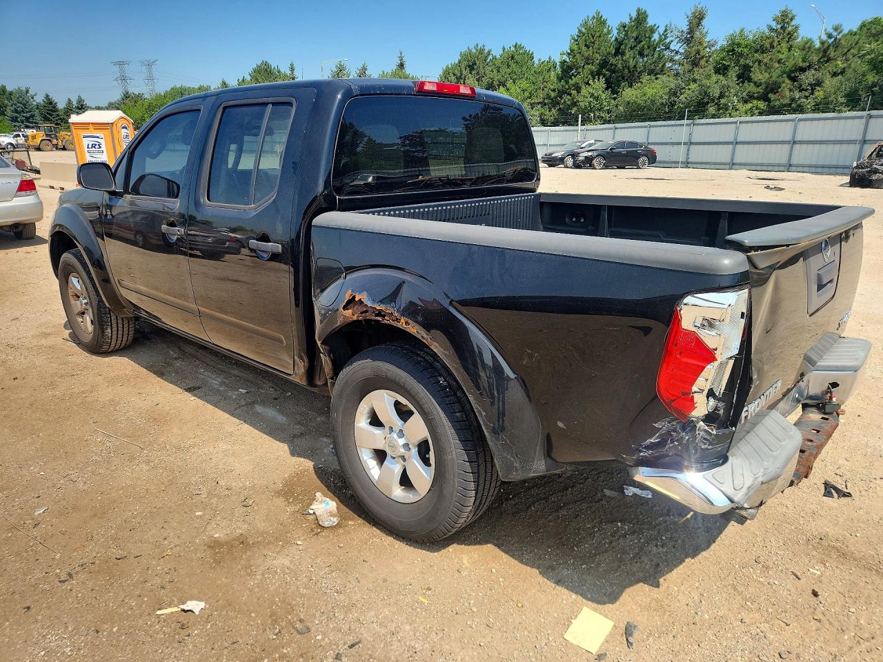 2013 Nissan Frontier S Черный vin: 1N6AD0EV4DN724700