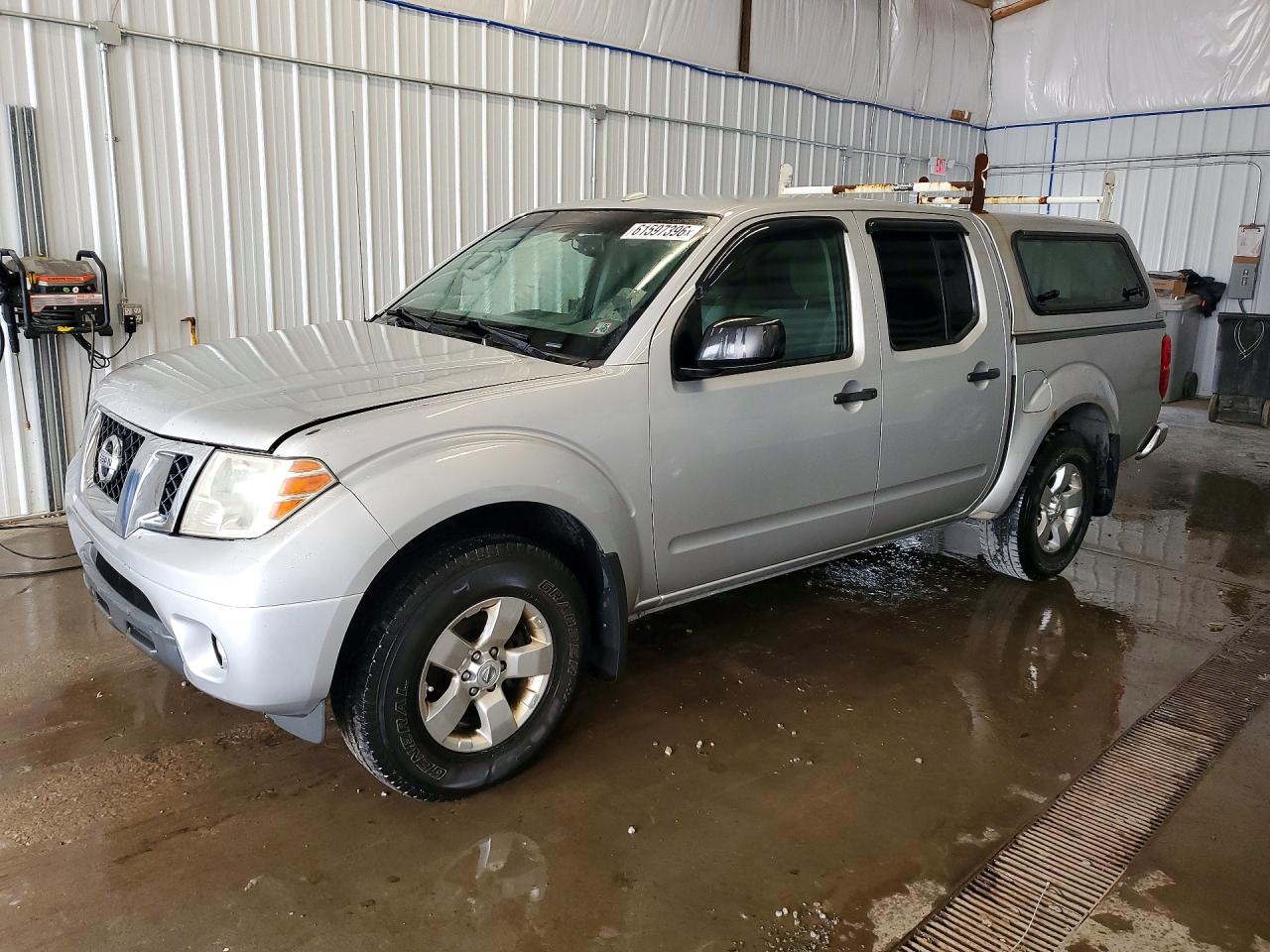 2013 Nissan Frontier S Silver vin: 1N6AD0EV4DN740850