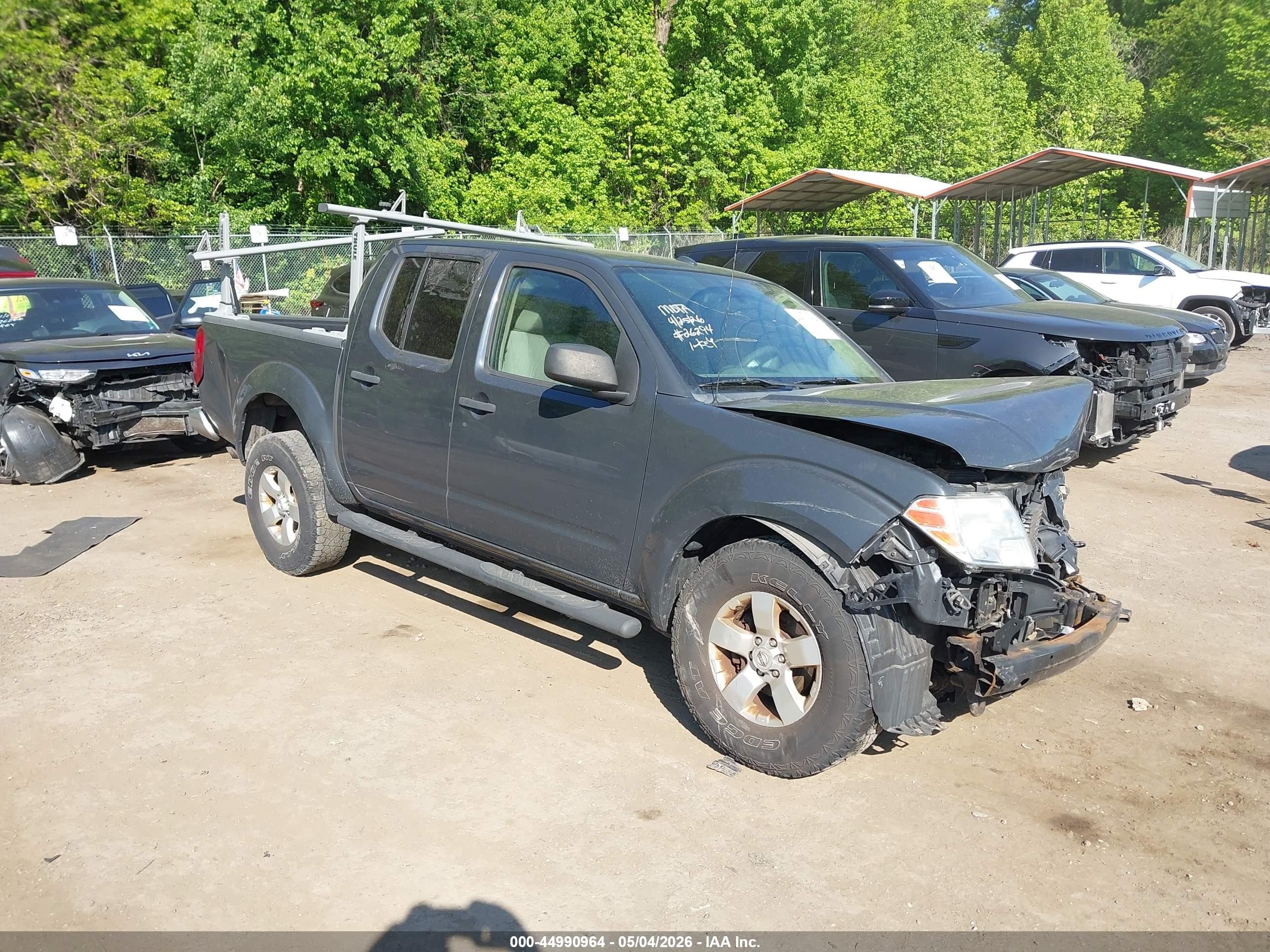 2013 Nissan Frontier Sv Black vin: 1N6AD0EV4DN752626
