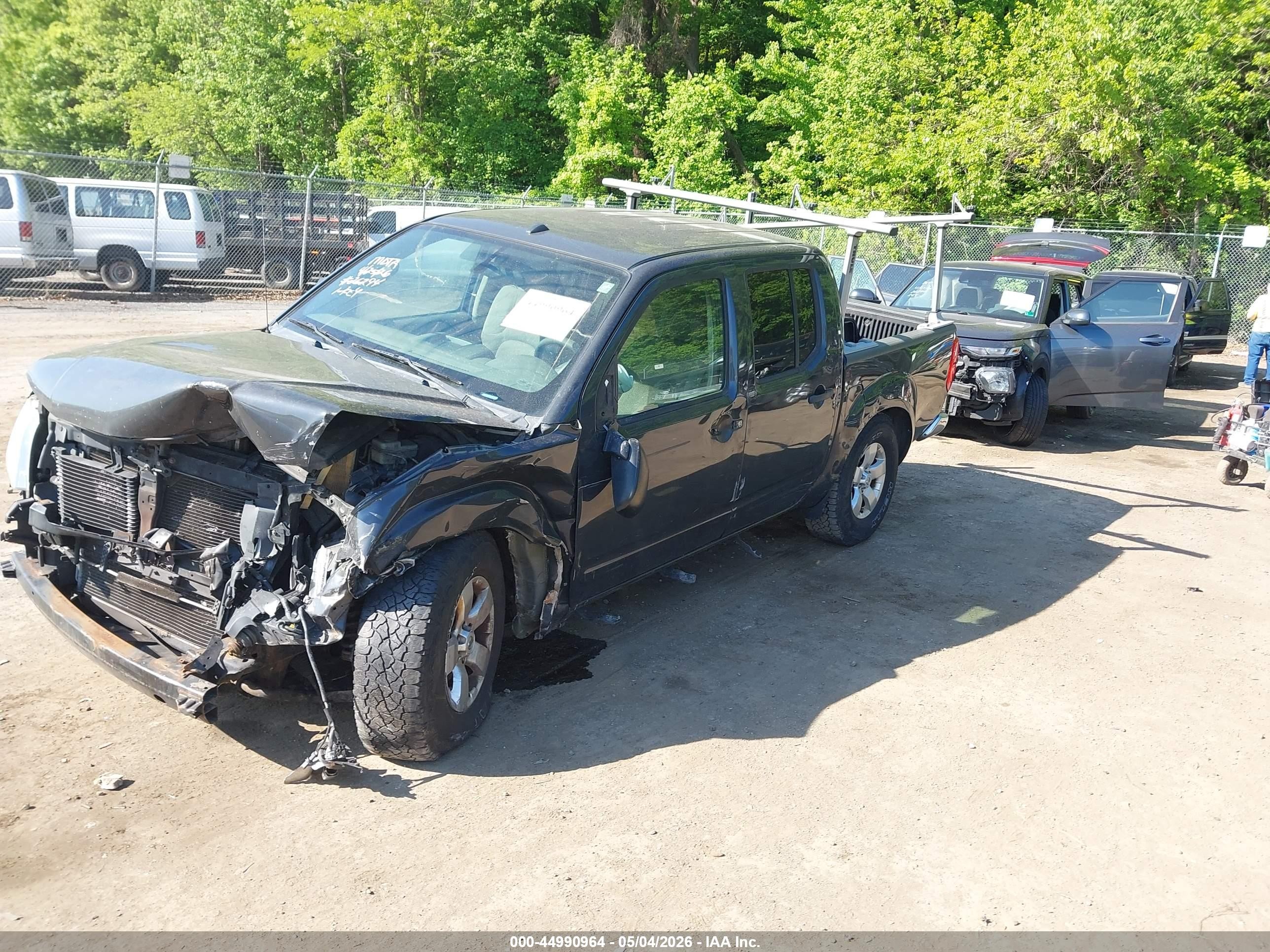 2013 Nissan Frontier Sv Black vin: 1N6AD0EV4DN752626