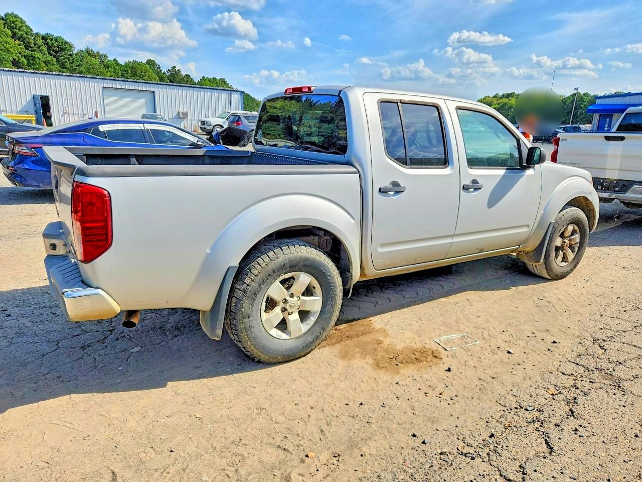 2013 Nissan Frontier S Серебряный vin: 1N6AD0EV4DN753887