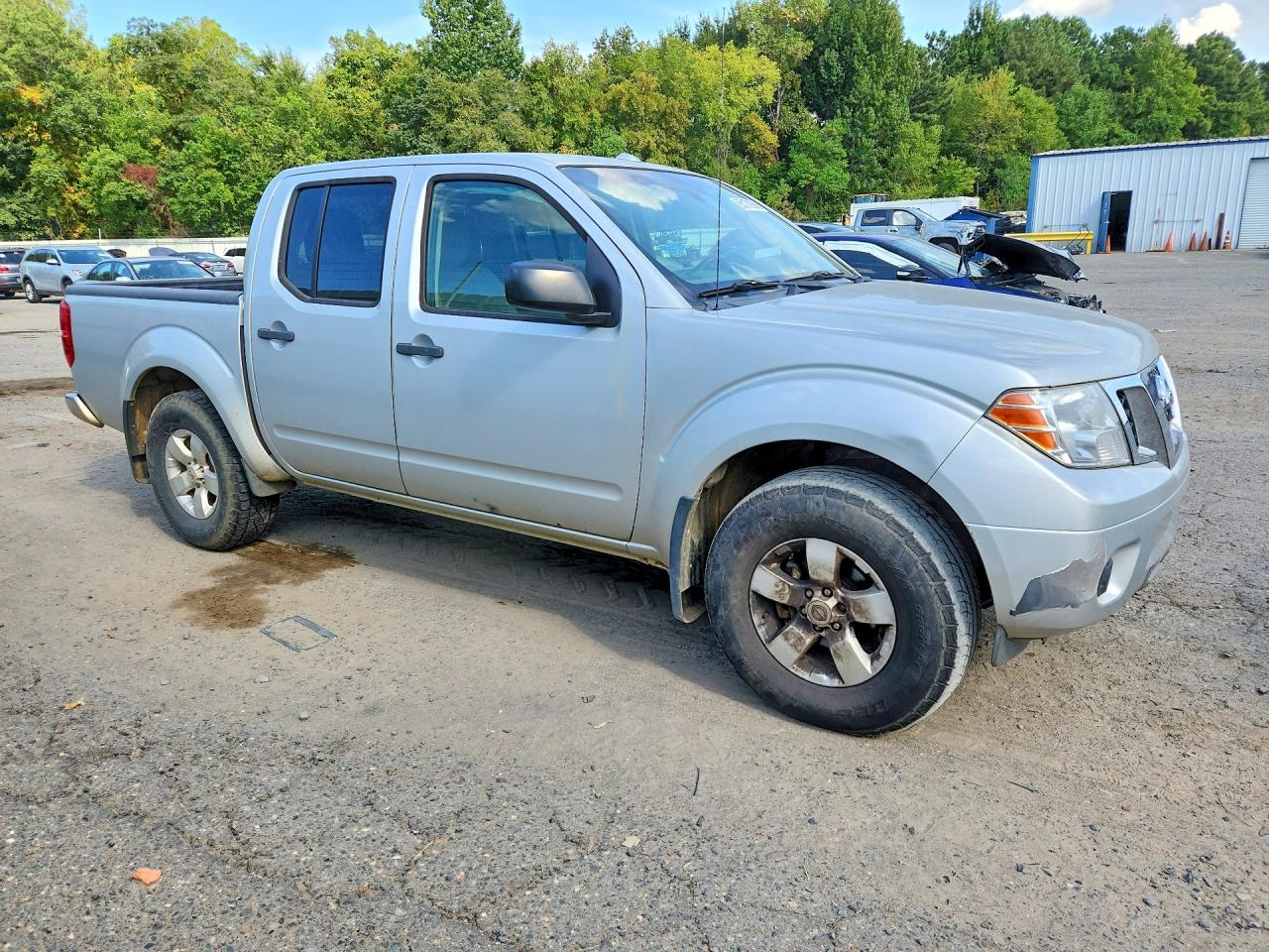 2013 Nissan Frontier S Серебряный vin: 1N6AD0EV4DN753887