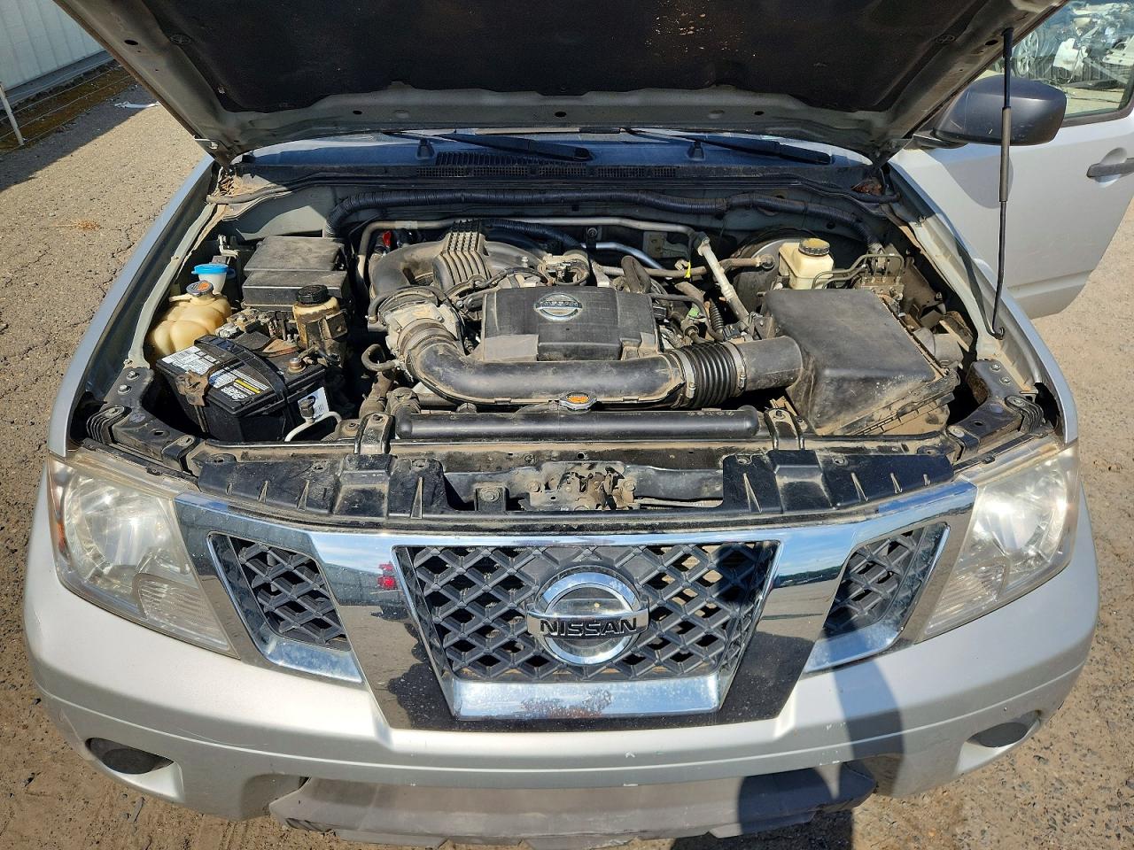 2013 Nissan Frontier S Серебряный vin: 1N6AD0EV4DN753887