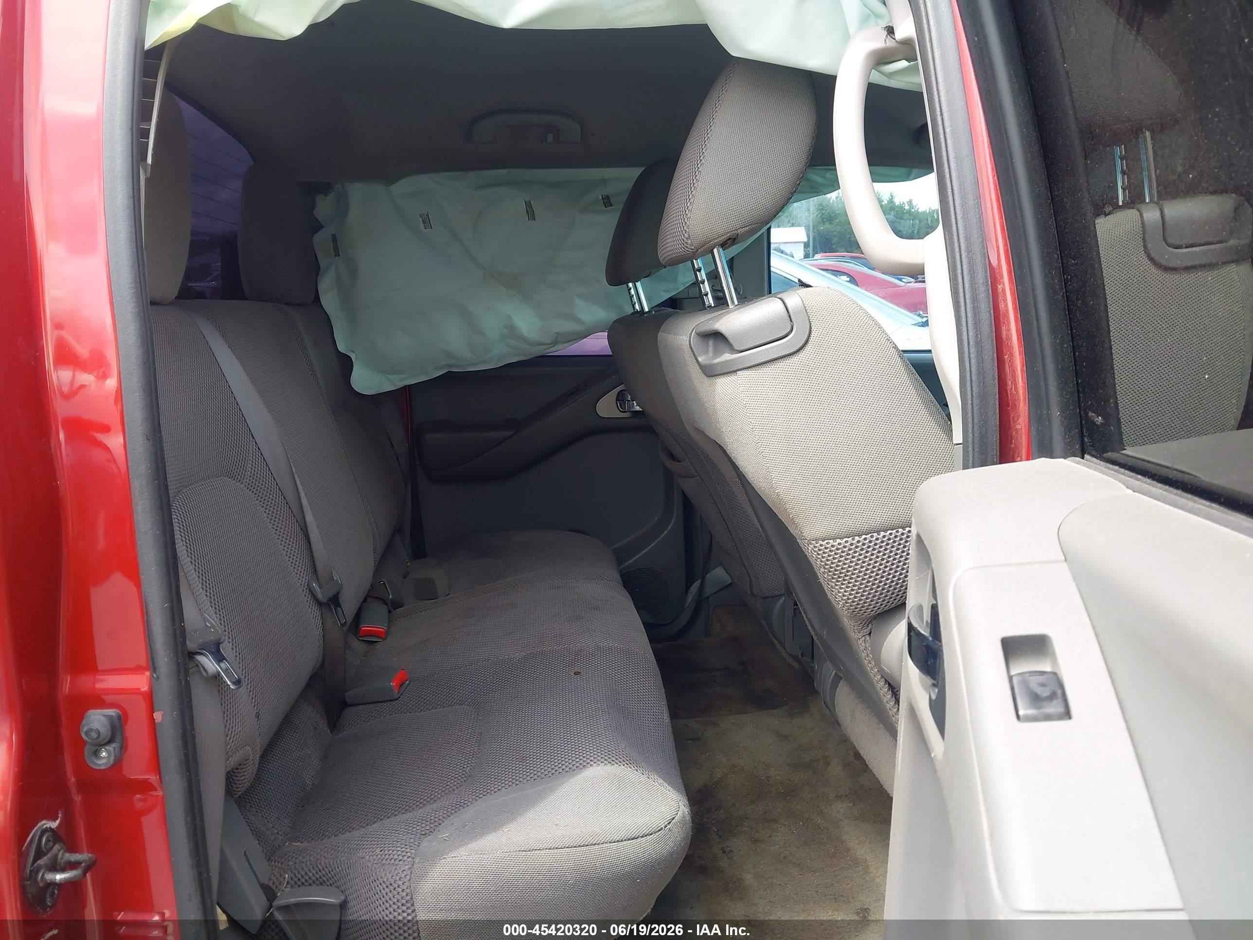2013 Nissan Frontier Sv Red vin: 1N6AD0EV4DN757809