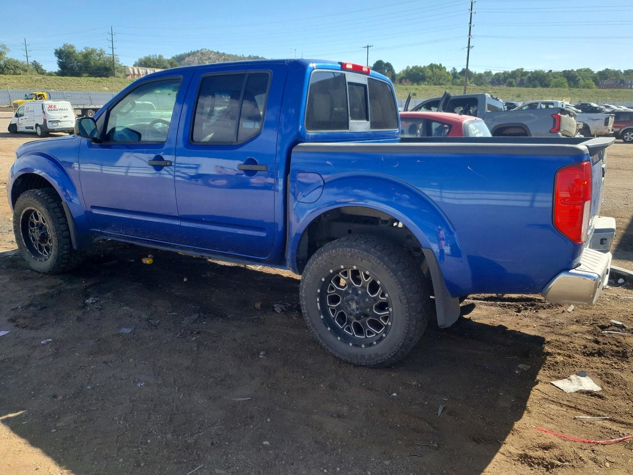 2014 Nissan Frontier S Blue vin: 1N6AD0EV4EN727257