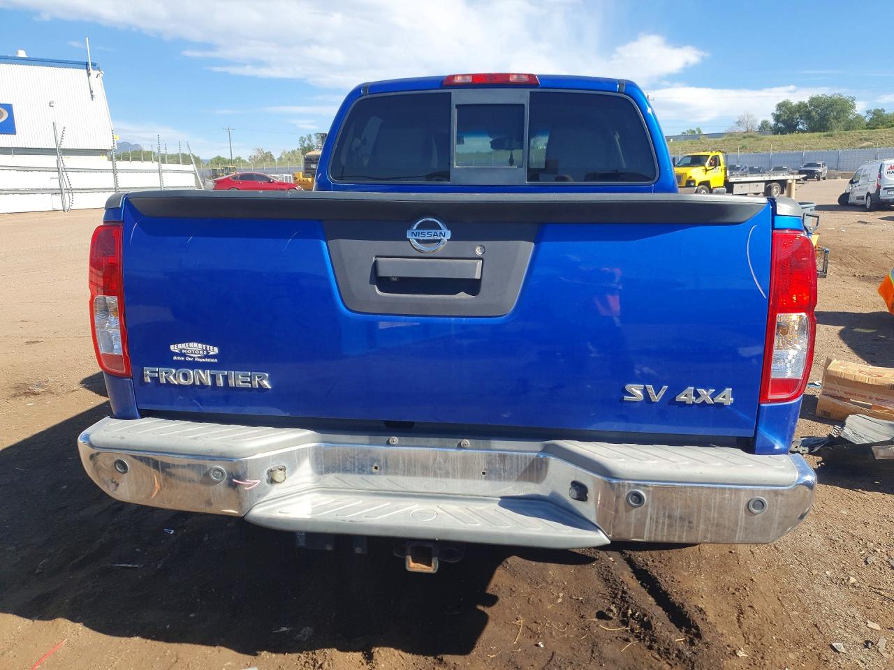 2014 Nissan Frontier S Blue vin: 1N6AD0EV4EN727257