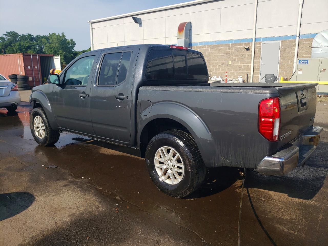 2014 Nissan Frontier Sv Gray vin: 1N6AD0EV4EN738906