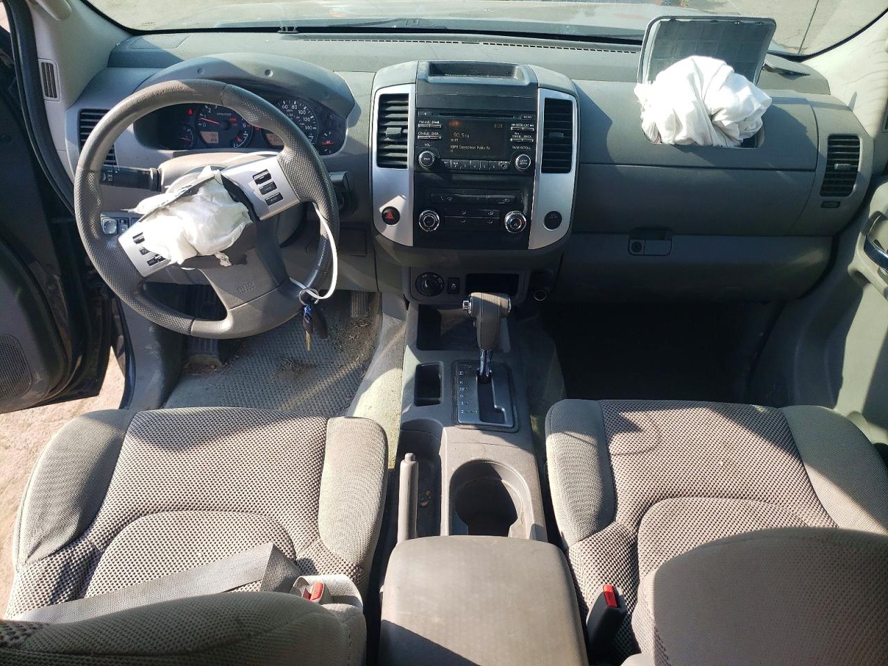 2014 Nissan Frontier Sv Gray vin: 1N6AD0EV4EN738906
