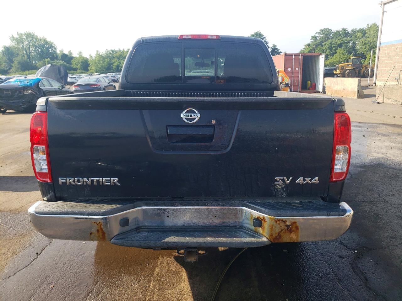 2014 Nissan Frontier Sv Gray vin: 1N6AD0EV4EN738906
