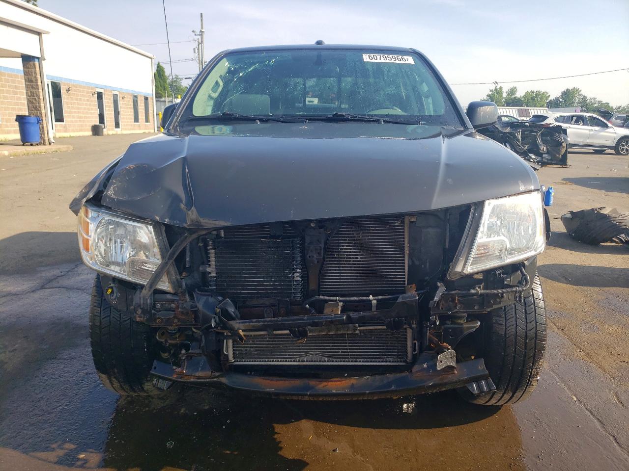 2014 Nissan Frontier Sv Gray vin: 1N6AD0EV4EN738906