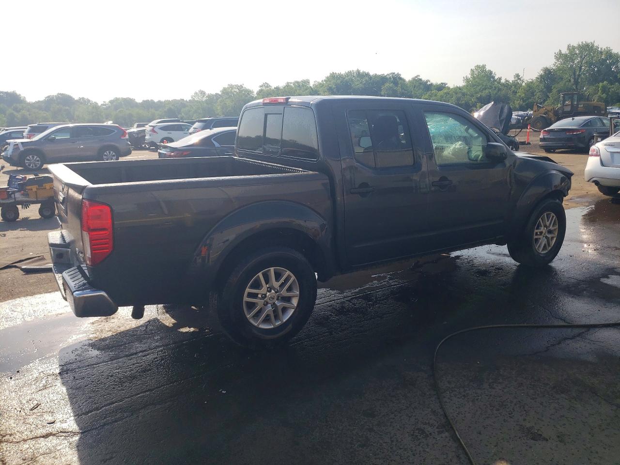 2014 Nissan Frontier Sv Gray vin: 1N6AD0EV4EN738906