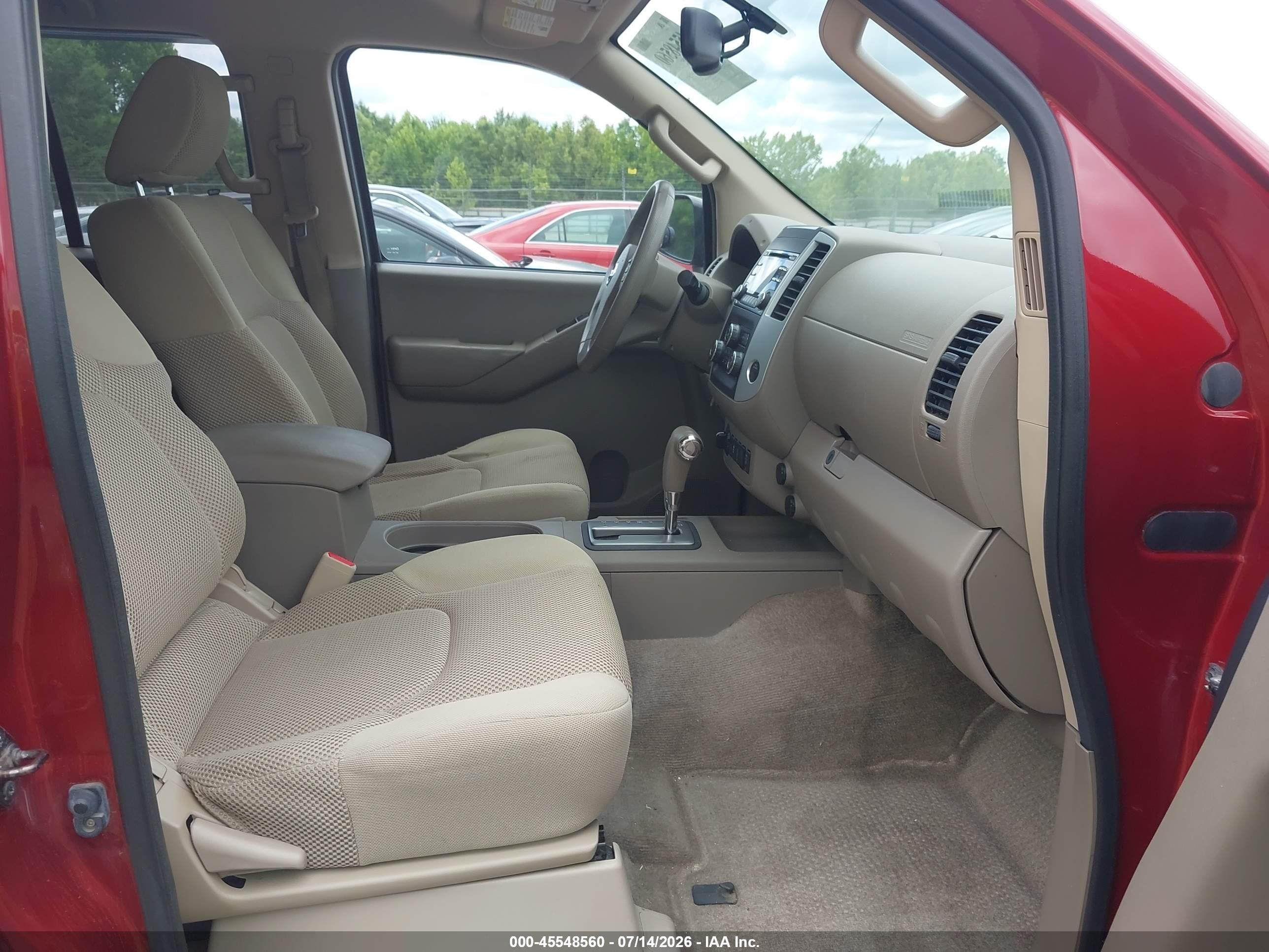 2014 Nissan Frontier Sv Red vin: 1N6AD0EV4EN742616