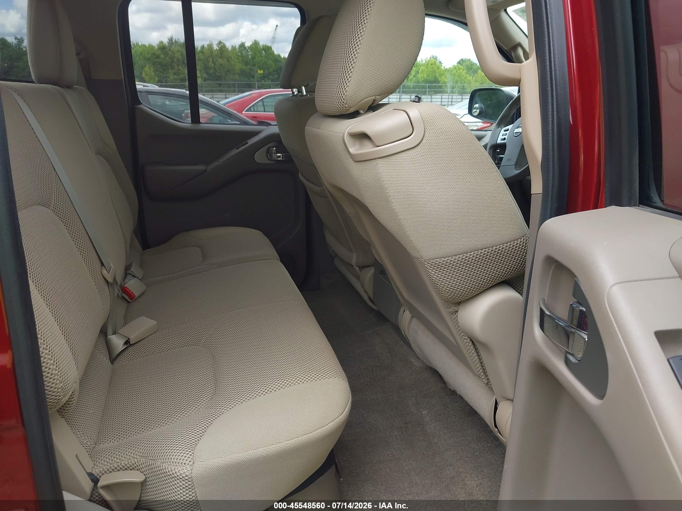 2014 Nissan Frontier Sv Red vin: 1N6AD0EV4EN742616