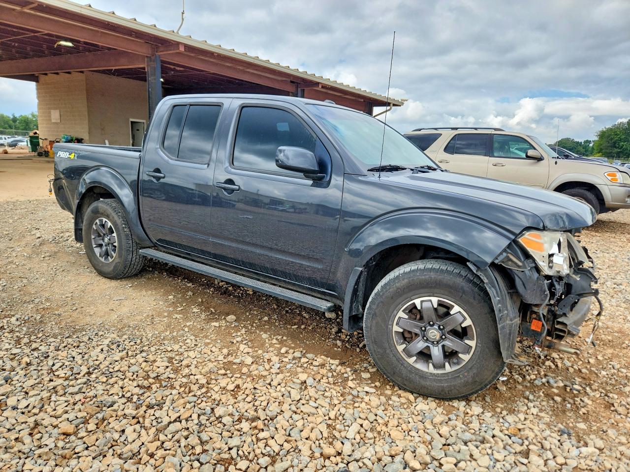 2015 Nissan Frontier Pro-4x Gray vin: 1N6AD0EV4FN745839