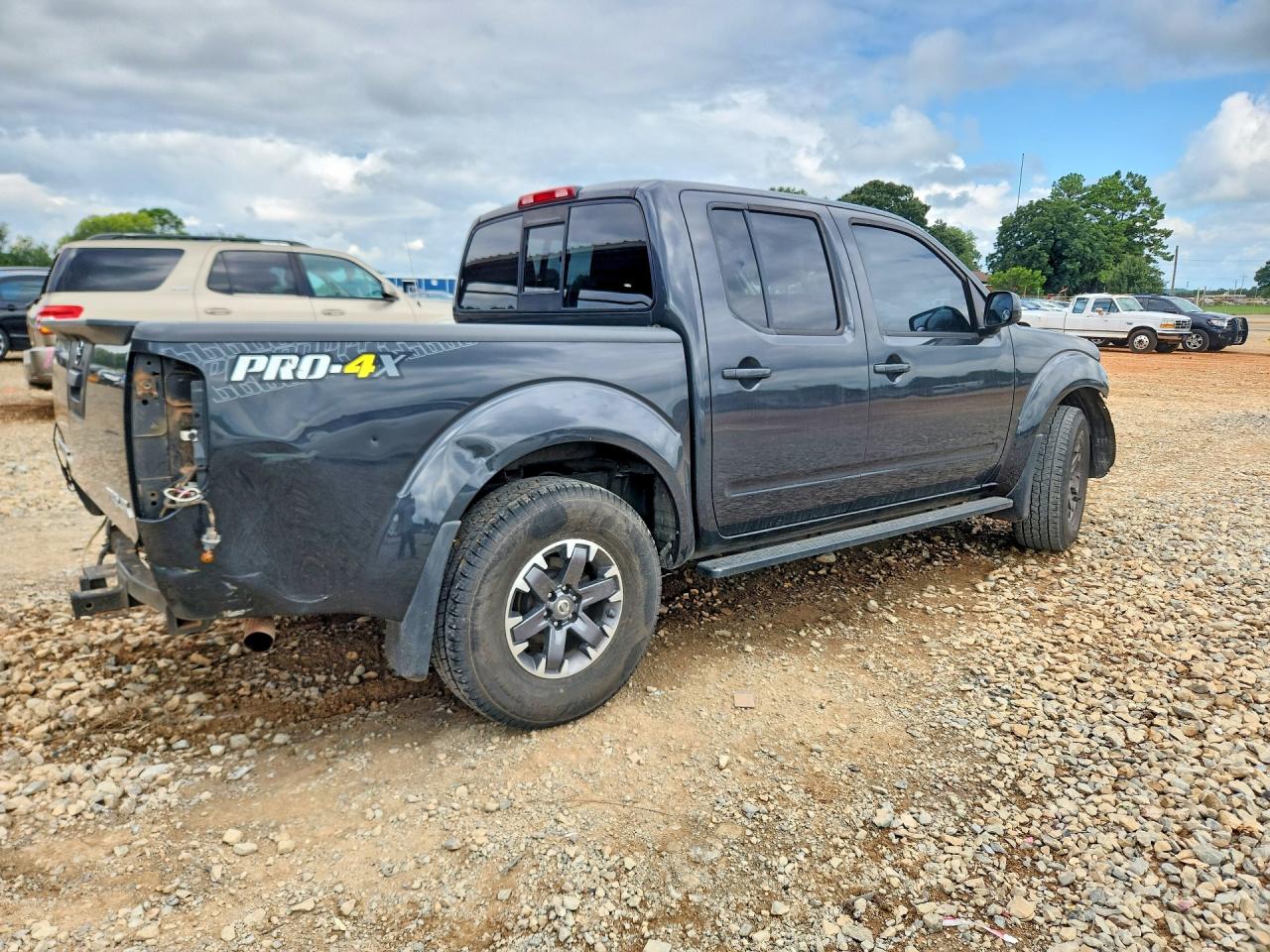 2015 Nissan Frontier Pro-4x Gray vin: 1N6AD0EV4FN745839