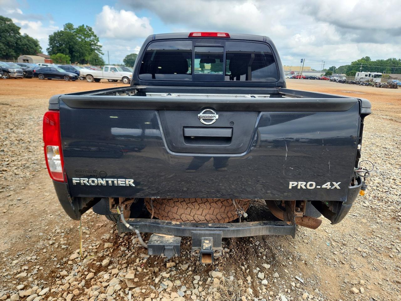 2015 Nissan Frontier Pro-4x Gray vin: 1N6AD0EV4FN745839