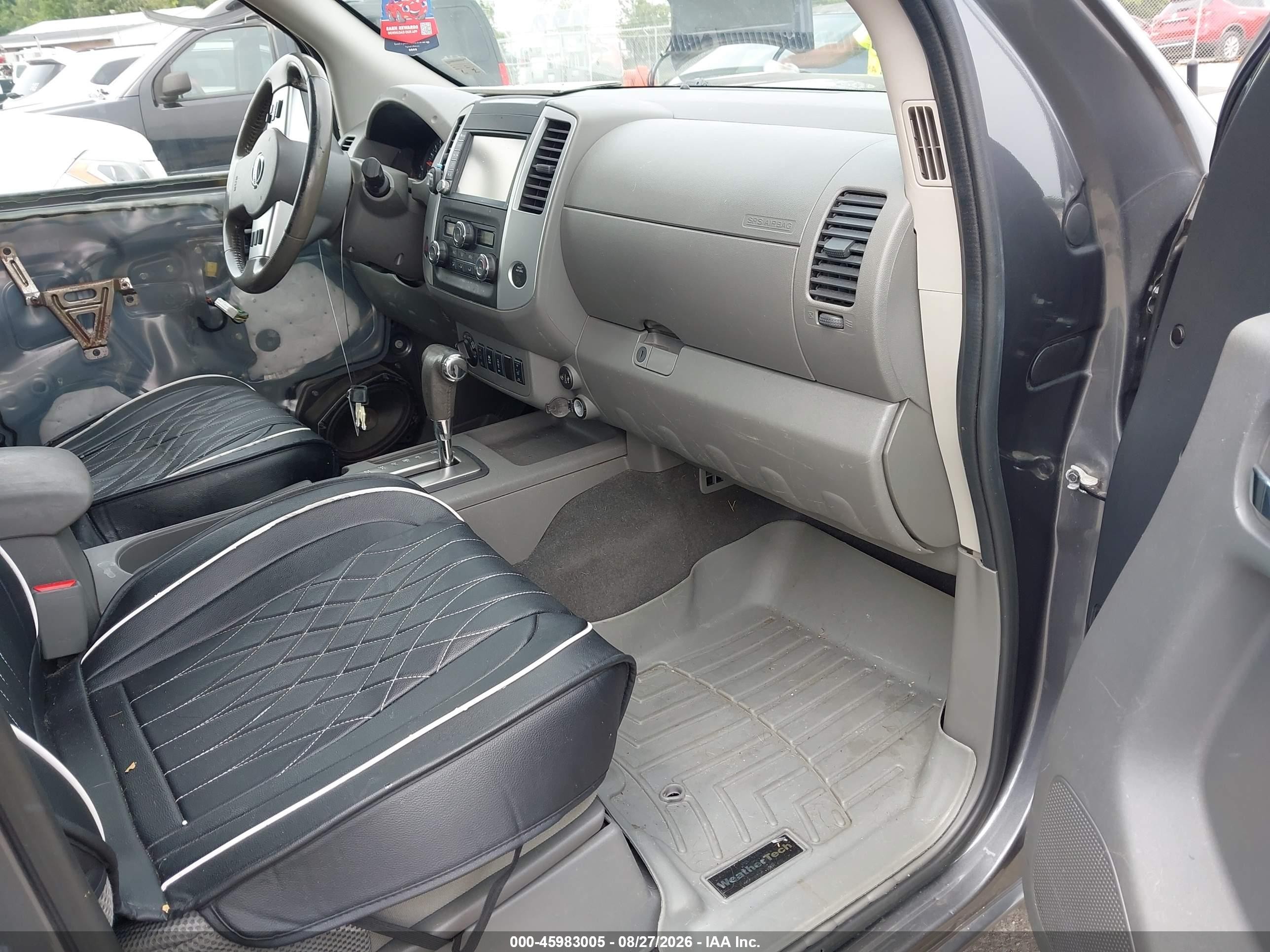 2019 Nissan Frontier Sv Серый vin: 1N6AD0EV4KN721826
