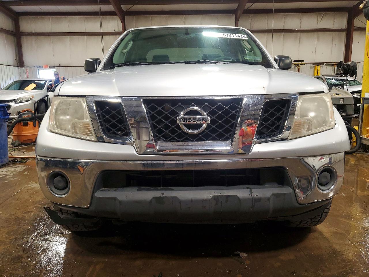 2010 Nissan Frontier Se V6 Silver vin: 1N6AD0EV5AC418029