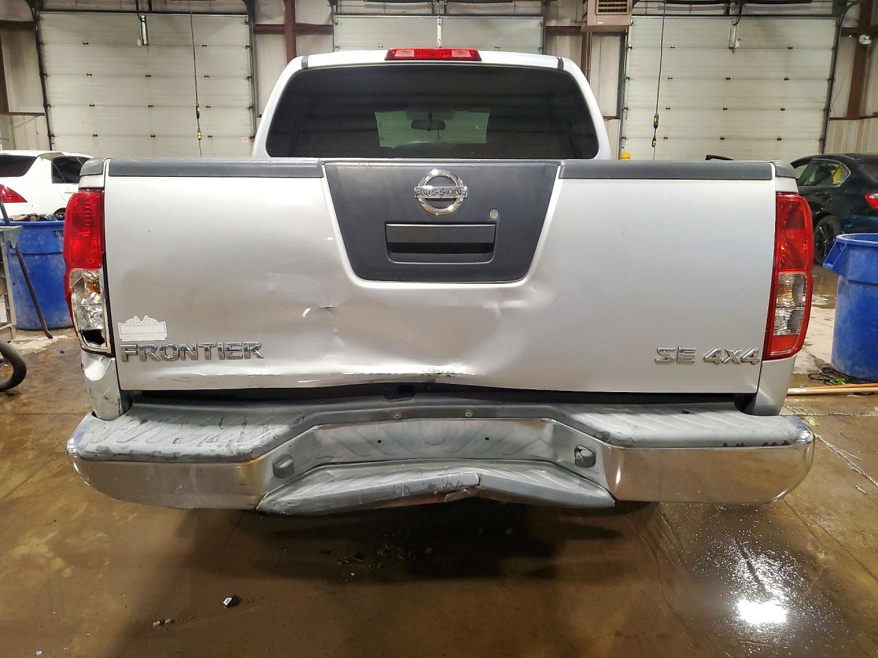 2010 Nissan Frontier Se V6 Silver vin: 1N6AD0EV5AC418029