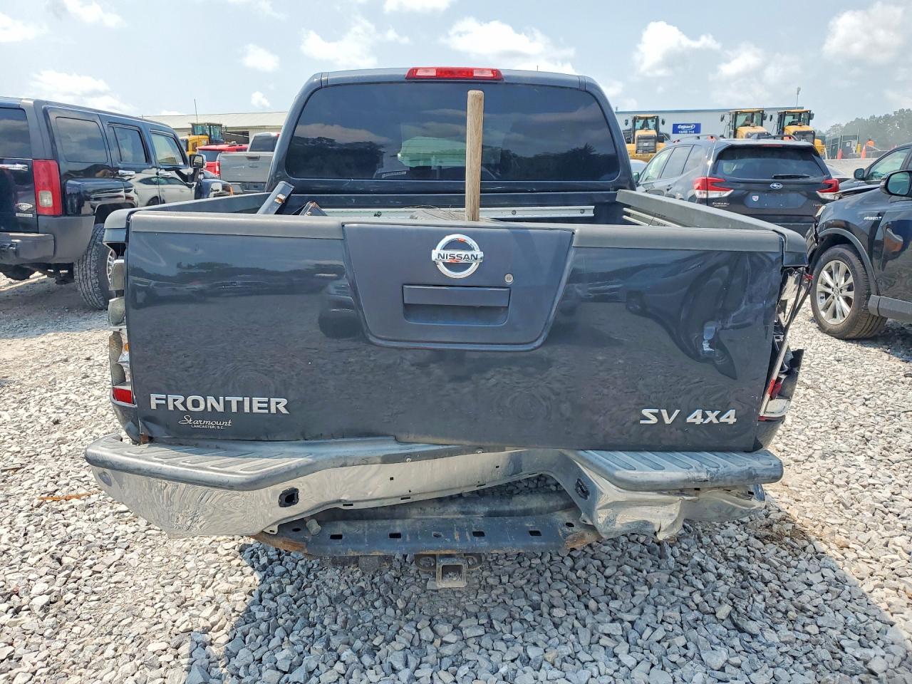 2011 Nissan Frontier S Black vin: 1N6AD0EV5BC407632