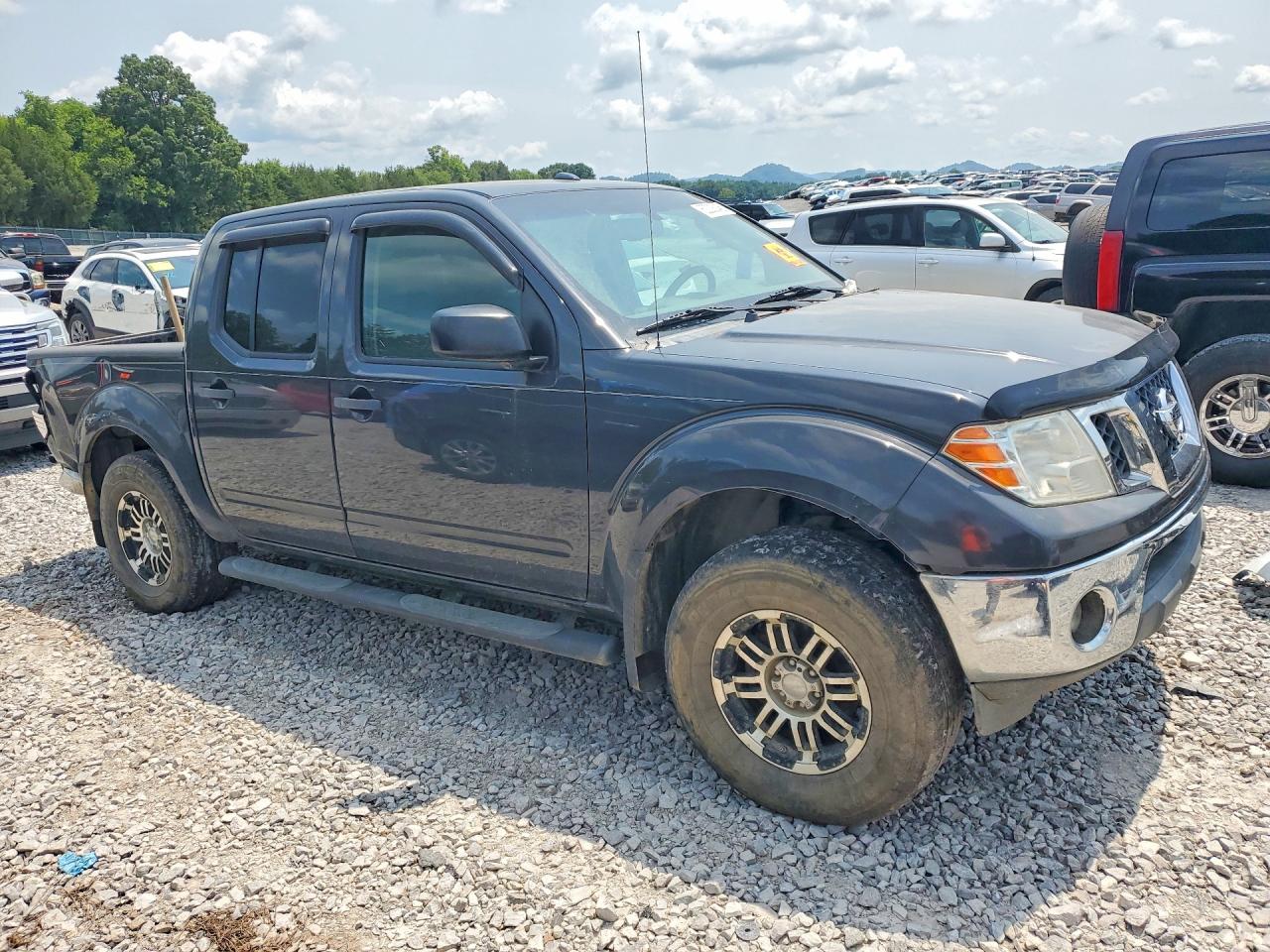 2011 Nissan Frontier S Black vin: 1N6AD0EV5BC407632