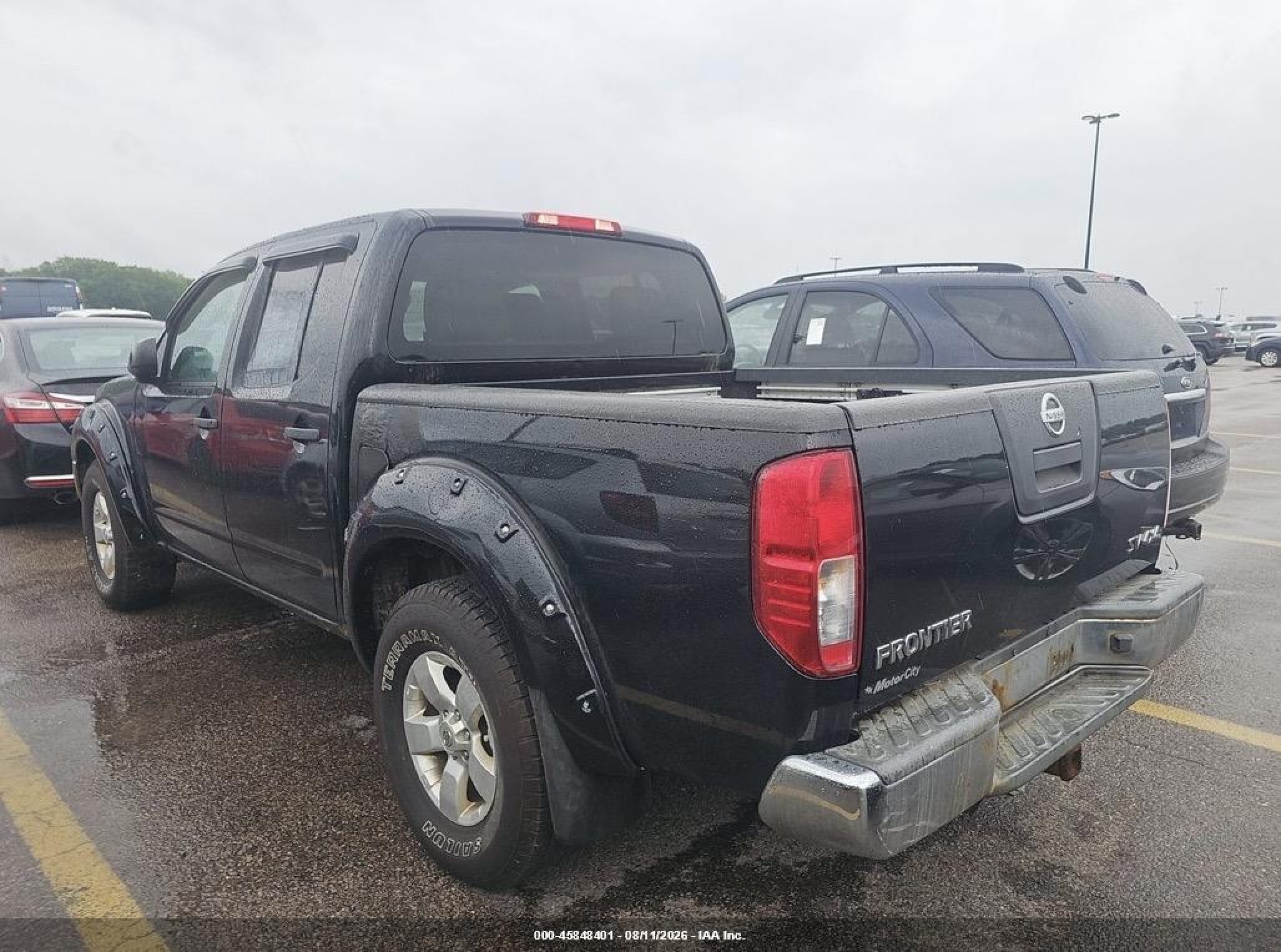 2011 Nissan Frontier Sv Черный vin: 1N6AD0EV5BC449377