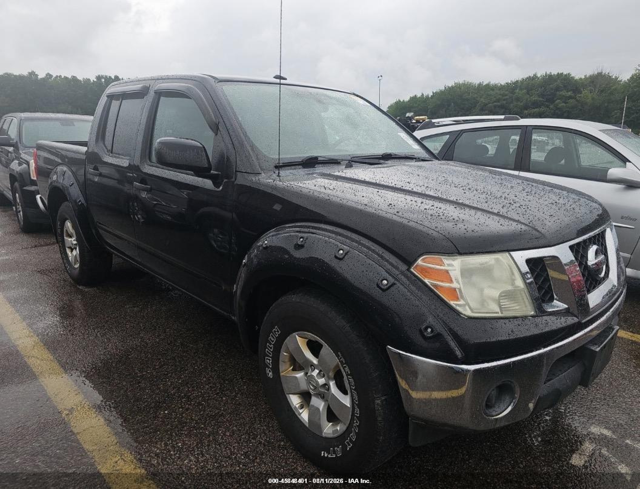 2011 Nissan Frontier Sv Черный vin: 1N6AD0EV5BC449377
