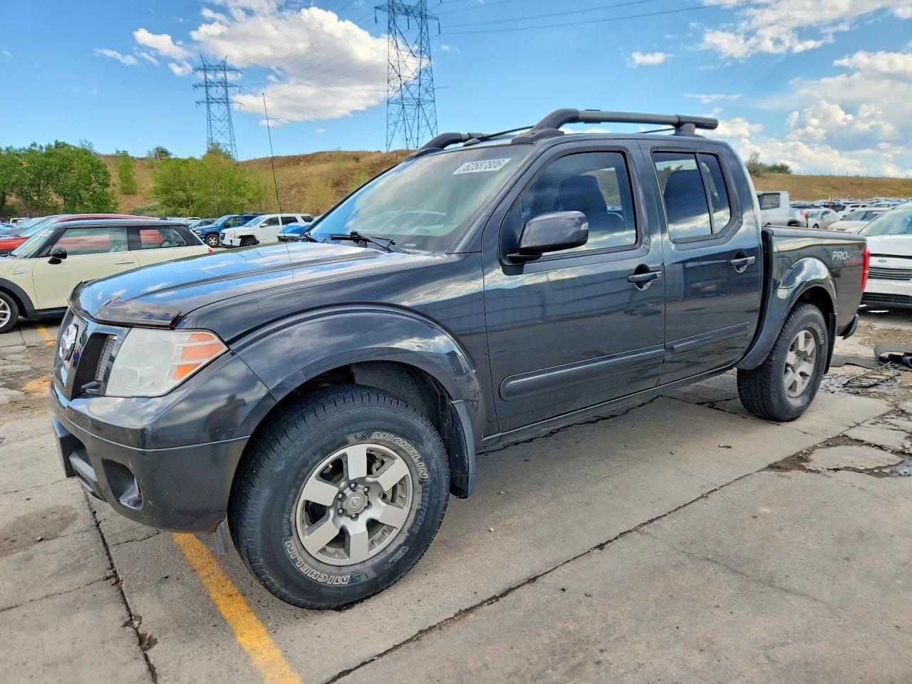 2012 Nissan Frontier S Charcoal vin: 1N6AD0EV5CC409589