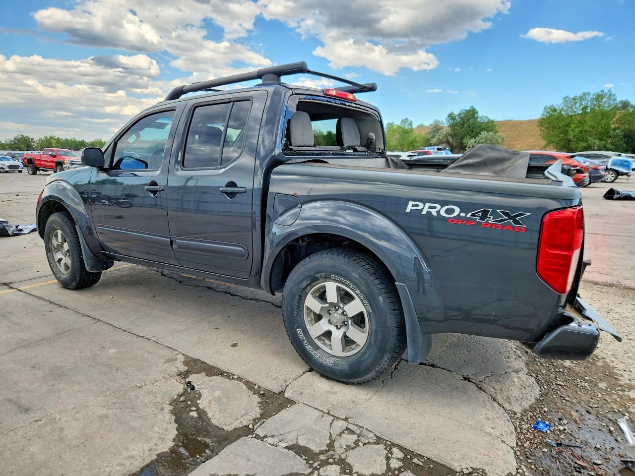 2012 Nissan Frontier S Charcoal vin: 1N6AD0EV5CC409589