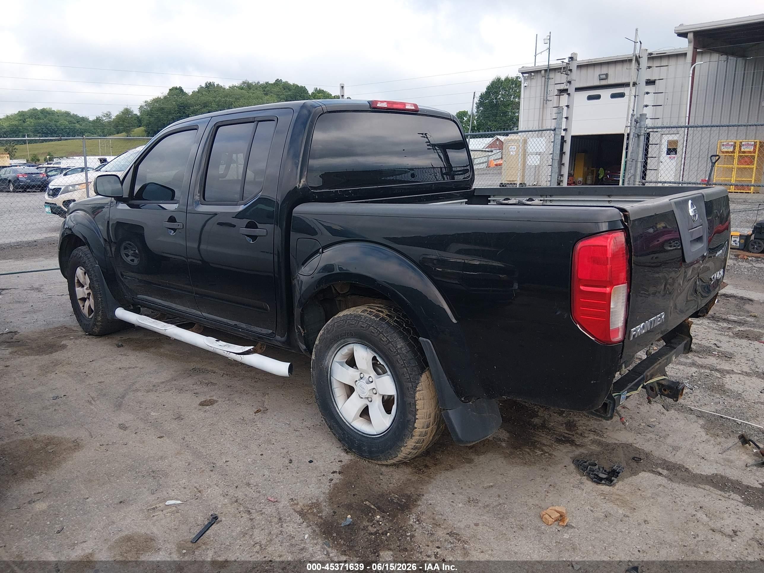 2012 Nissan Frontier Sv Black vin: 1N6AD0EV5CC410371