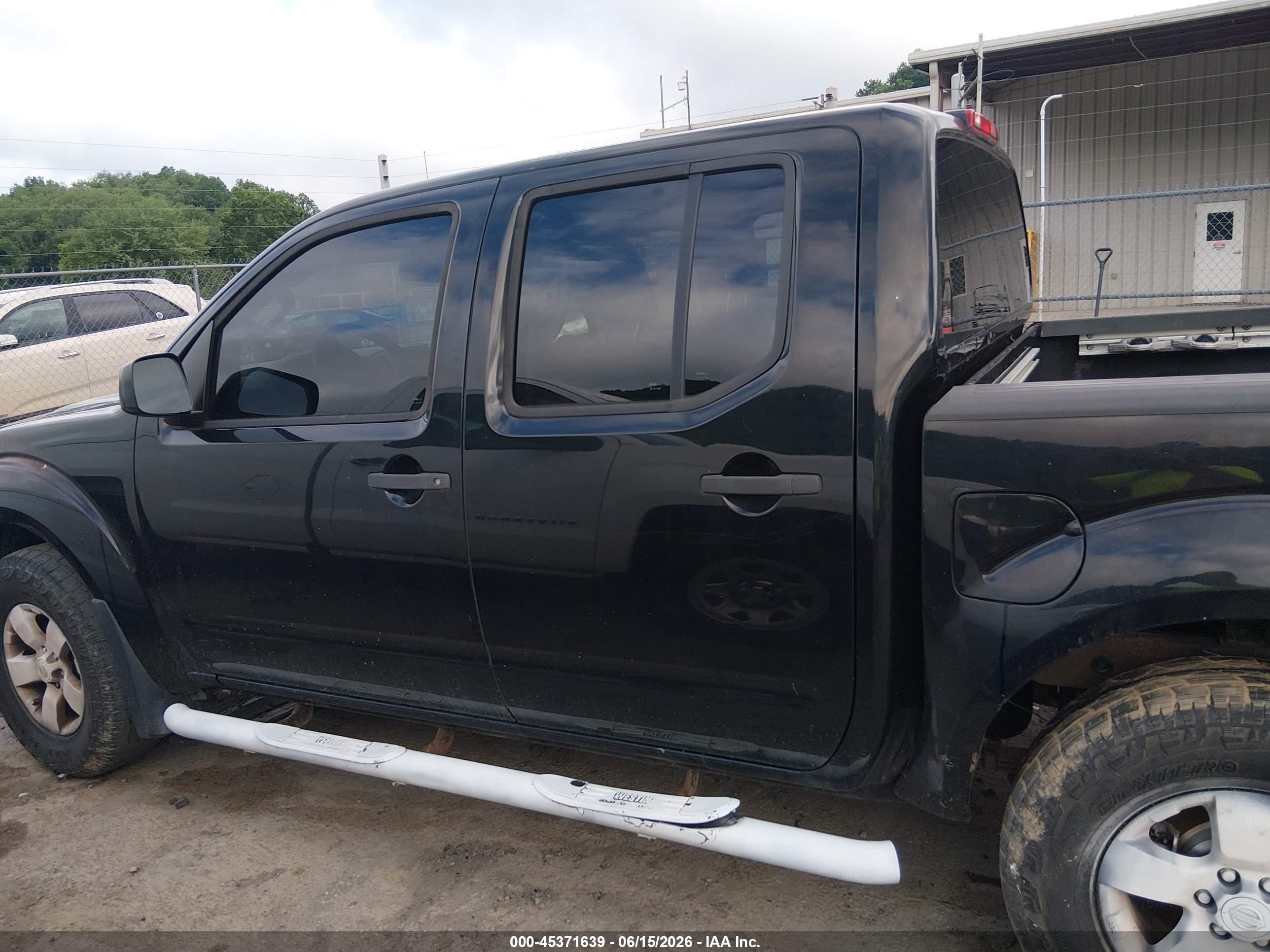 2012 Nissan Frontier Sv Black vin: 1N6AD0EV5CC410371