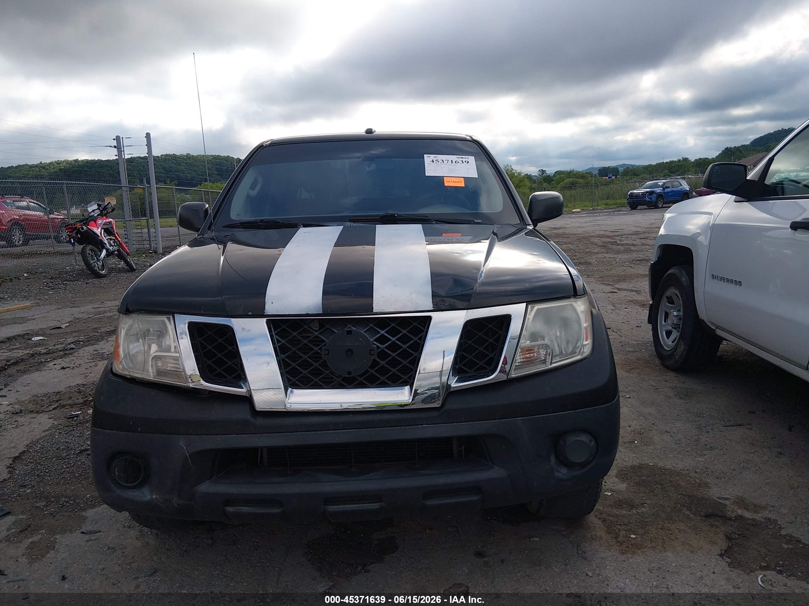 2012 Nissan Frontier Sv Black vin: 1N6AD0EV5CC410371