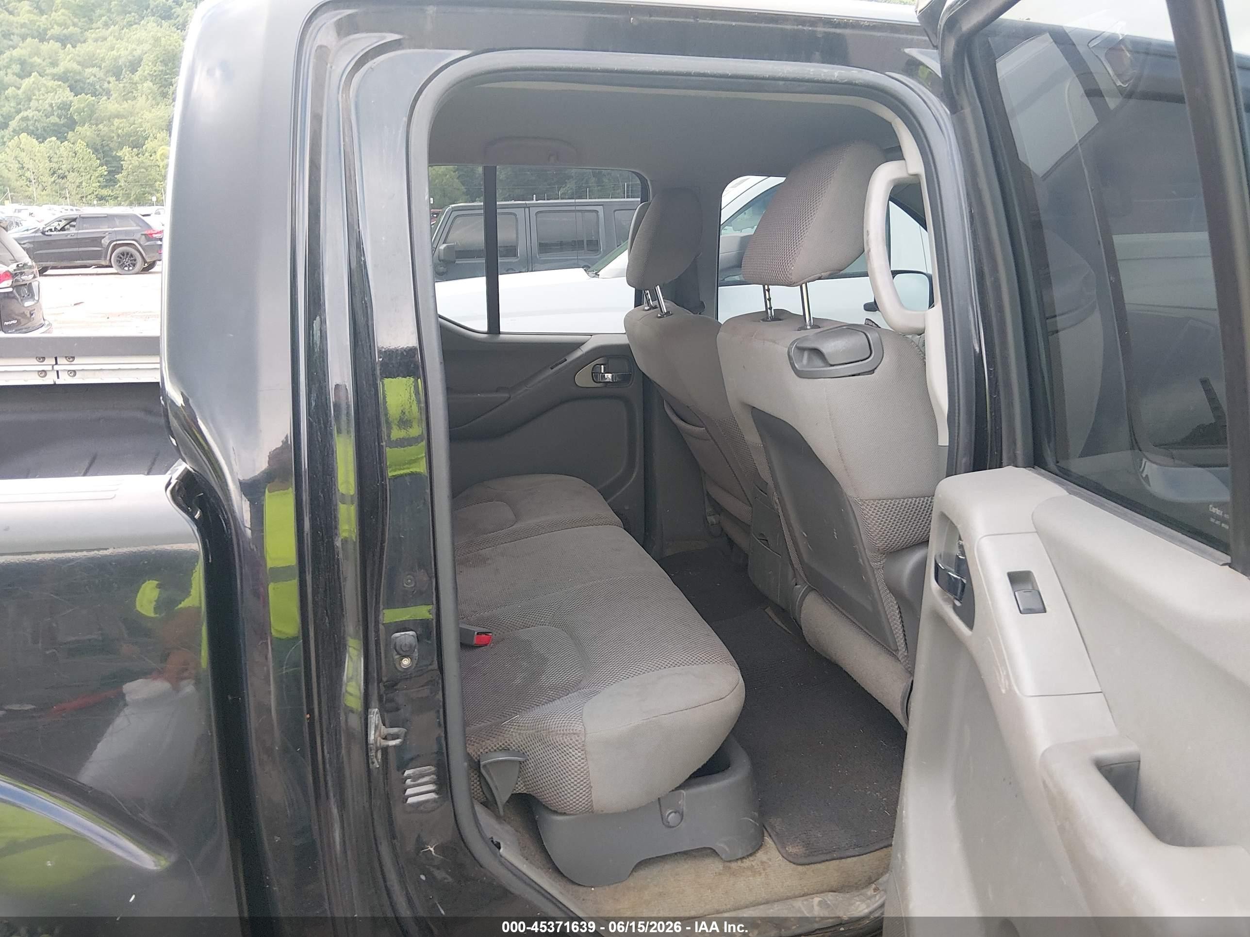 2012 Nissan Frontier Sv Black vin: 1N6AD0EV5CC410371
