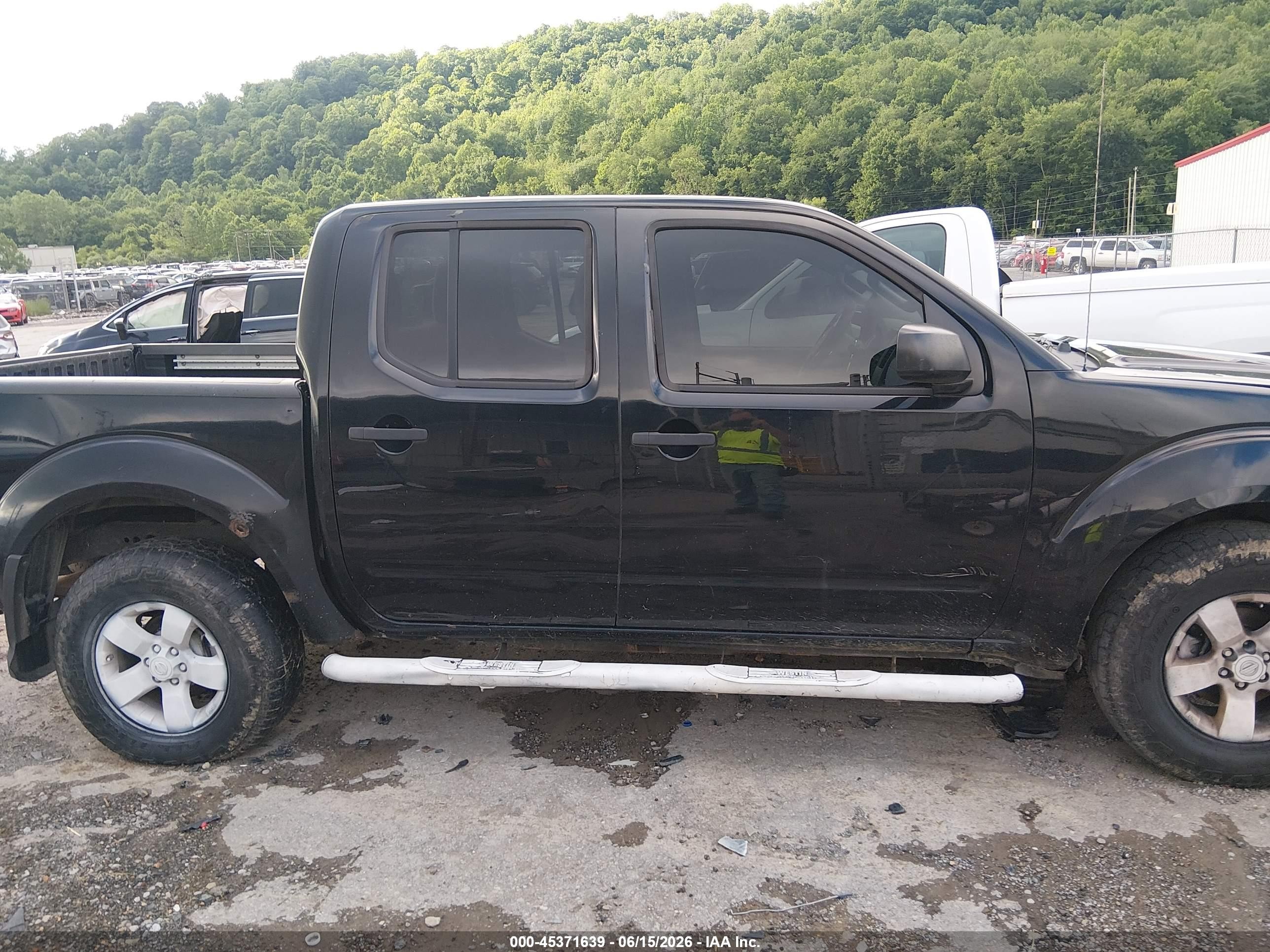 2012 Nissan Frontier Sv Black vin: 1N6AD0EV5CC410371