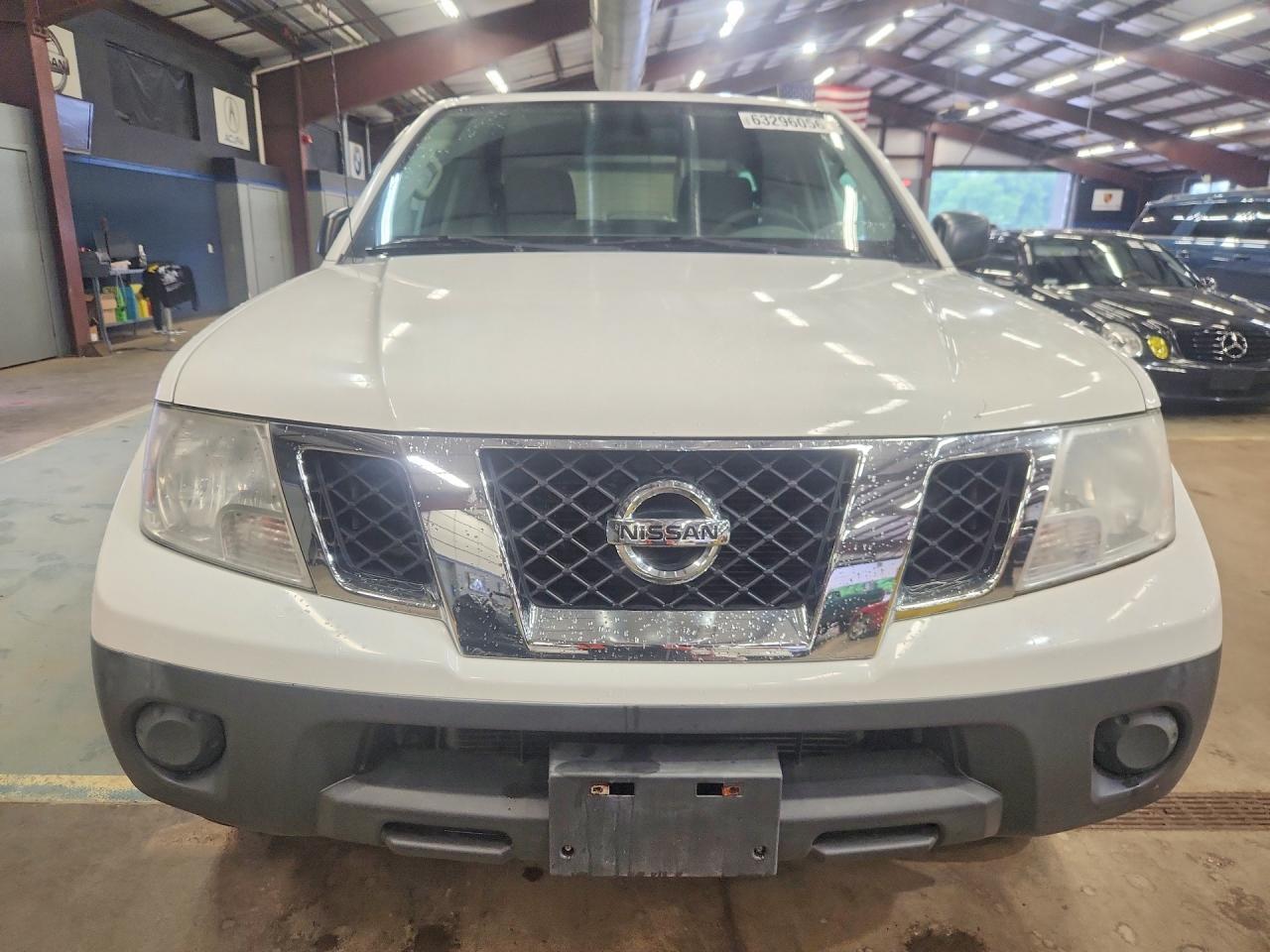2012 Nissan Frontier S White vin: 1N6AD0EV5CC420754