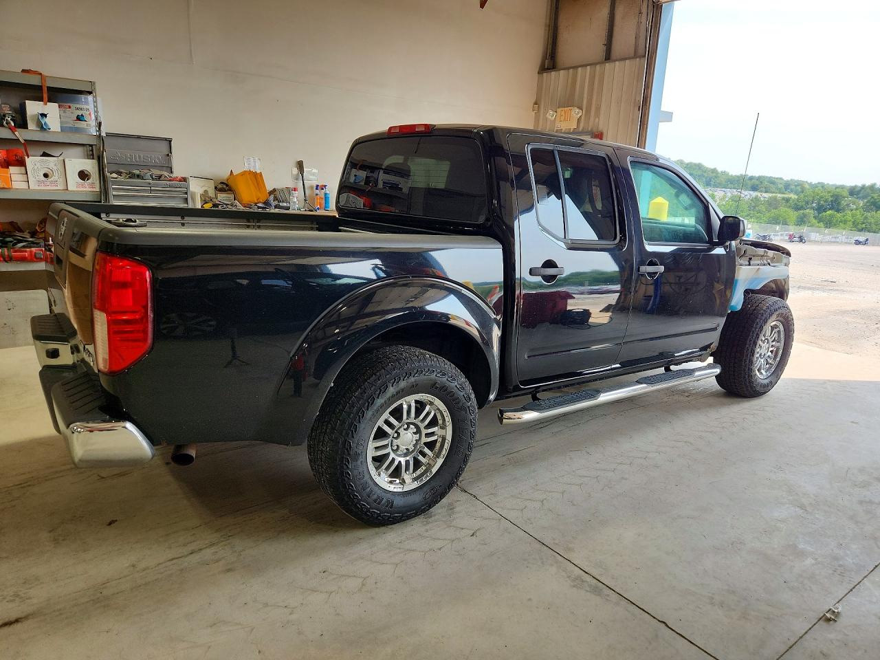 2012 Nissan Frontier S Черный vin: 1N6AD0EV5CC421001