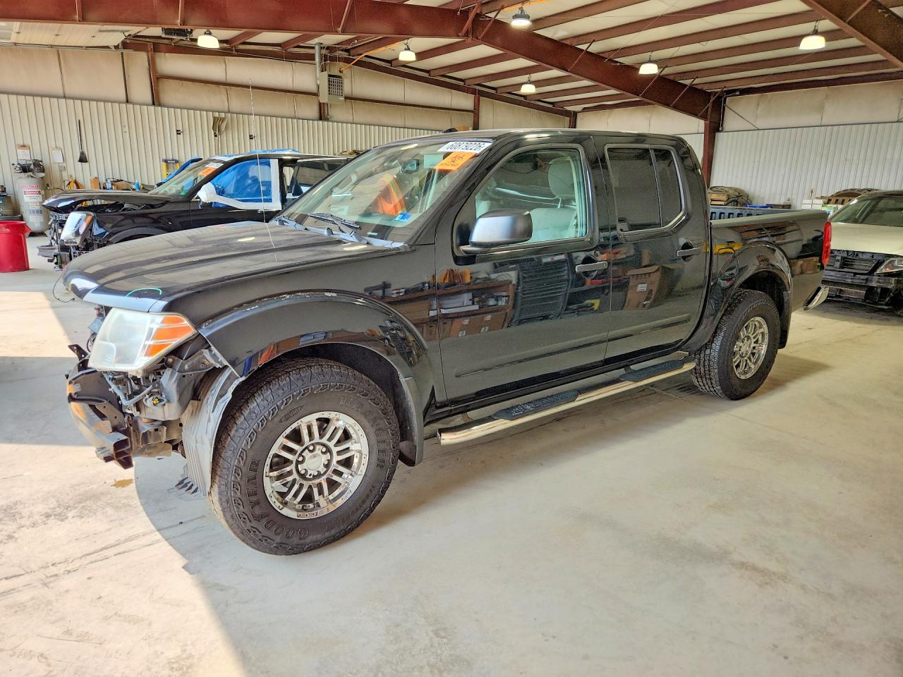 2012 Nissan Frontier S Черный vin: 1N6AD0EV5CC421001